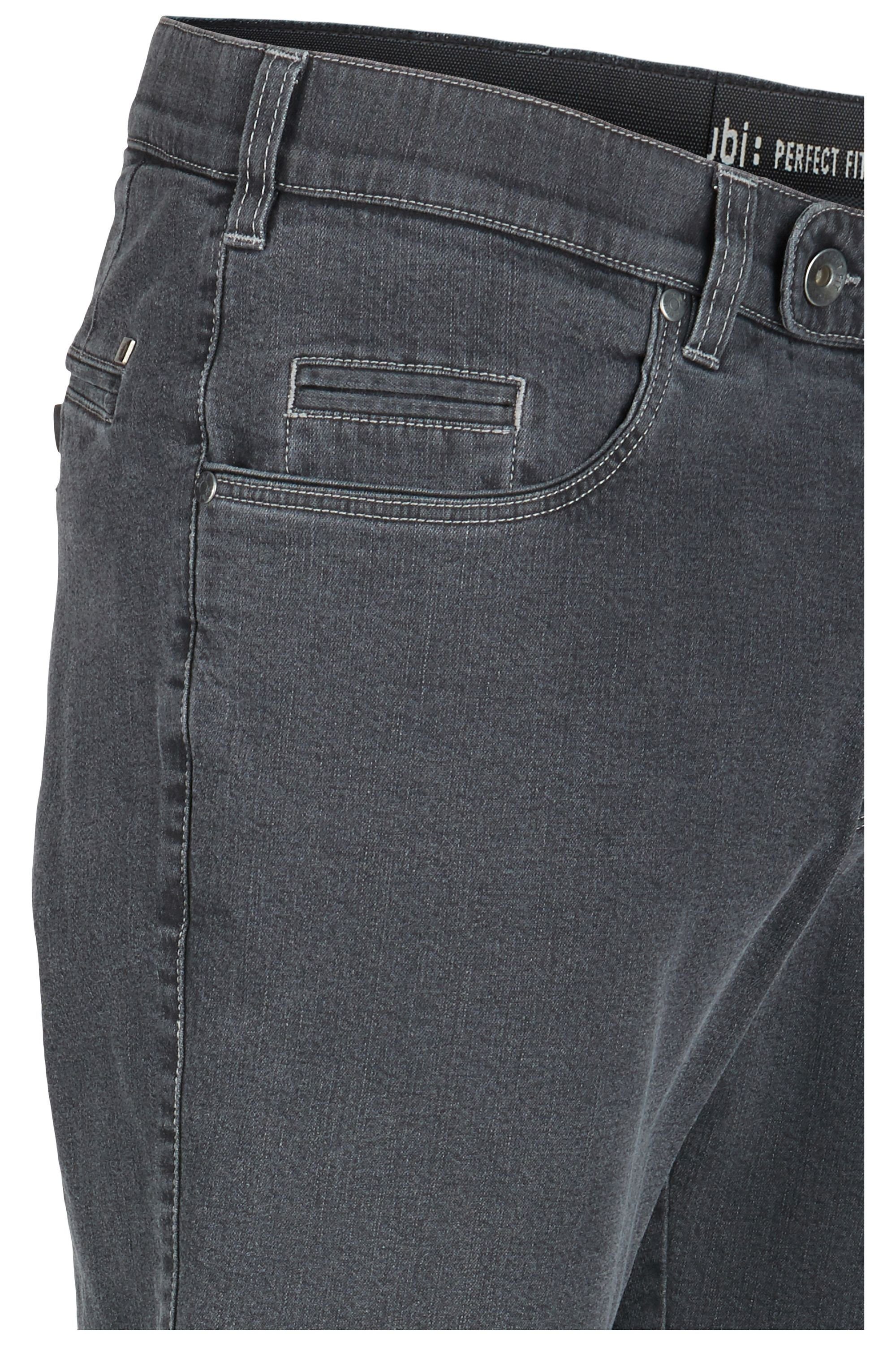 aubi: Bequeme Jeans Herren Hose 577 Fit Stretch Perfect grey aubi Modell (53) Jeans