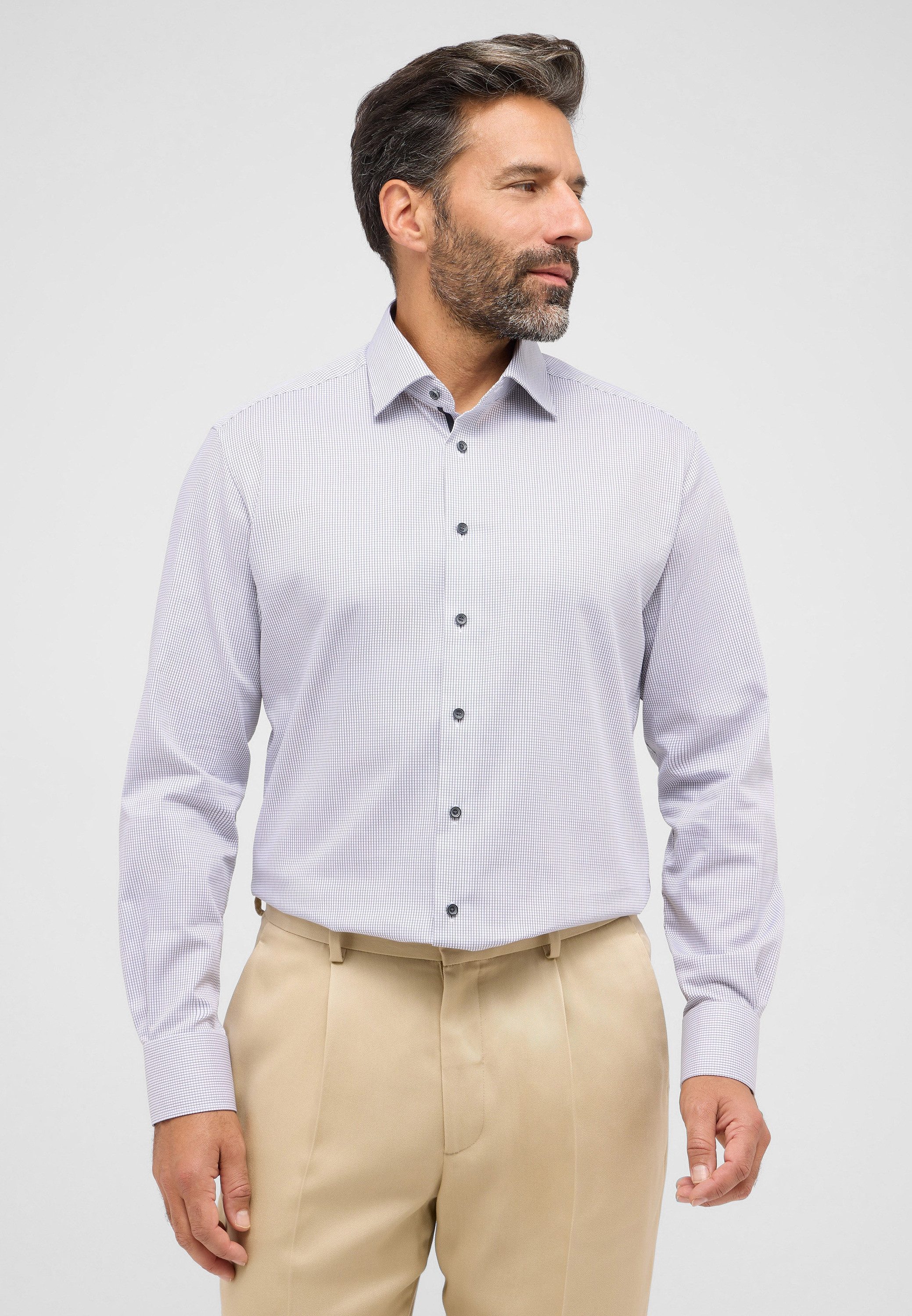 Eterna Langarmhemd MODERN FIT NON IRON günstig online kaufen