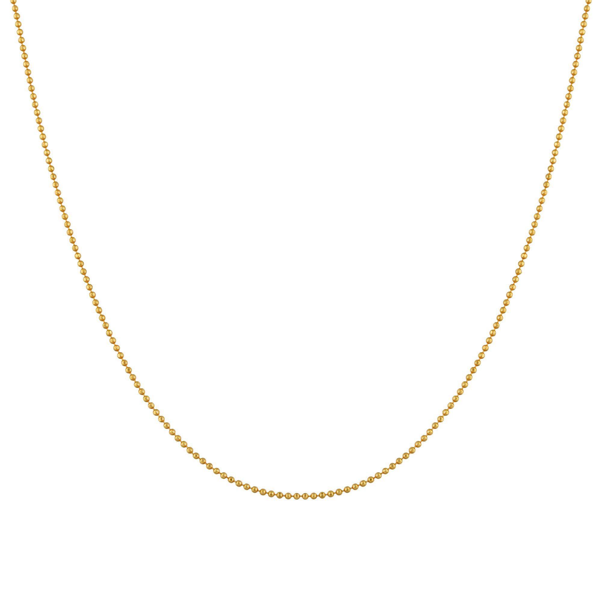 vergoldet Collierkettchen CAÏ Silber 925 50cm