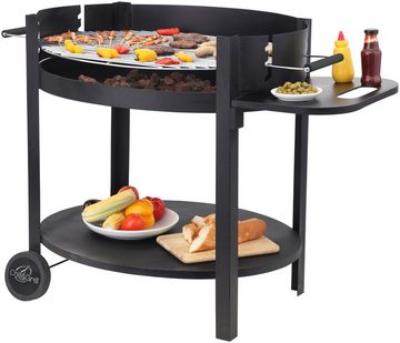 Tepro Holzkohlegrill Calypso, Chill&Grill, BxTxH: 120x59x89 cm