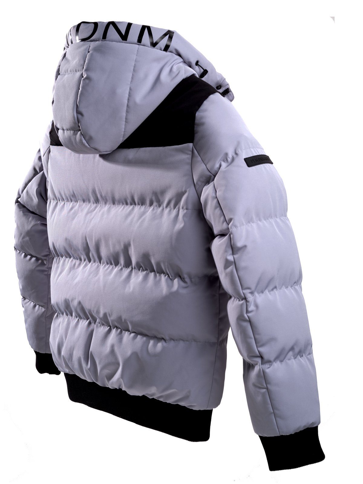 Poolman Winterjacke Jacke mit Kapuze P2304.765 Blouson mit kontrastfarbenden Details – Bild 4 von 5
