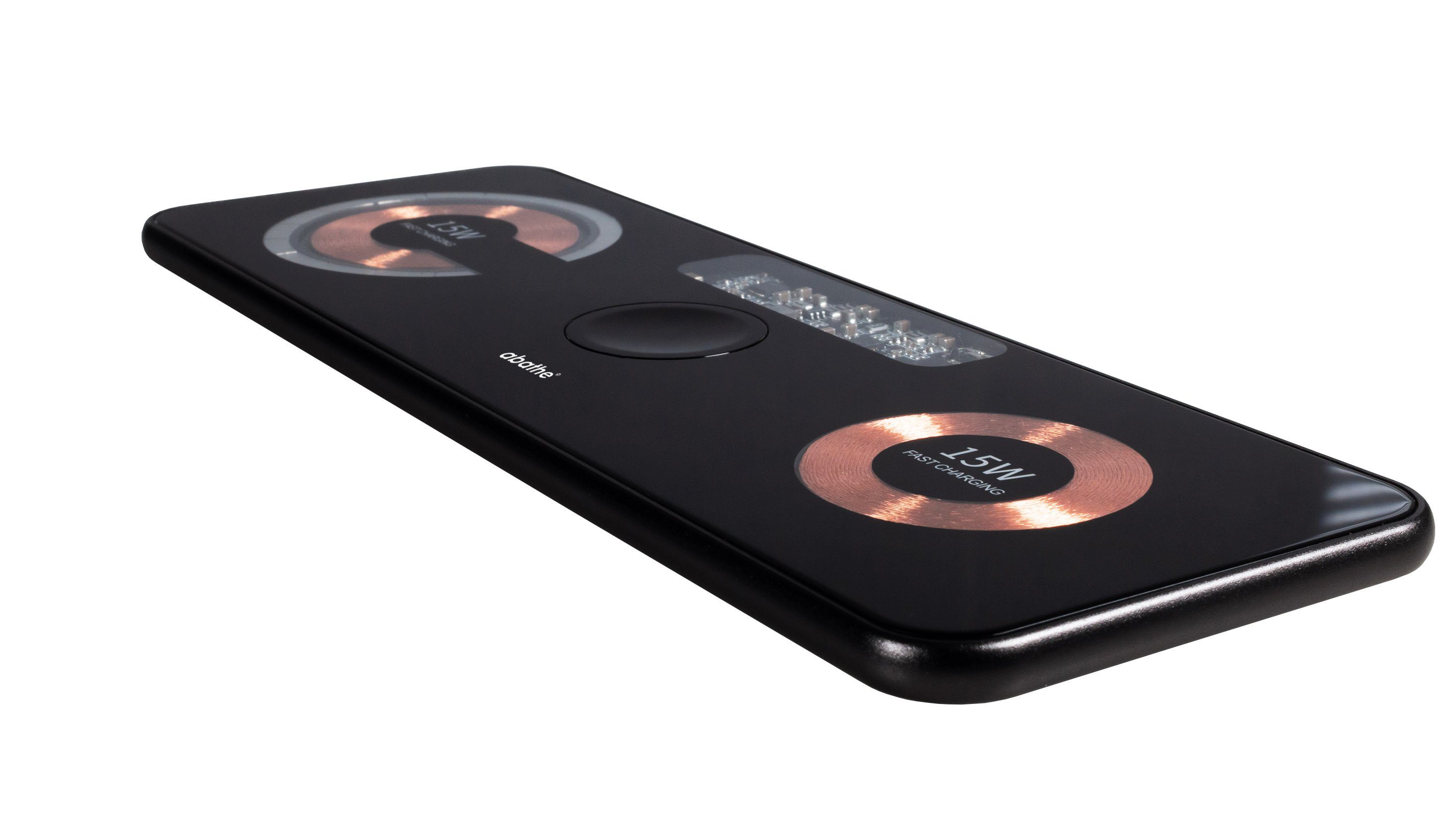 abathe 3in1 Wireless Charger transparent exclusive Induktions-Ladegerät
