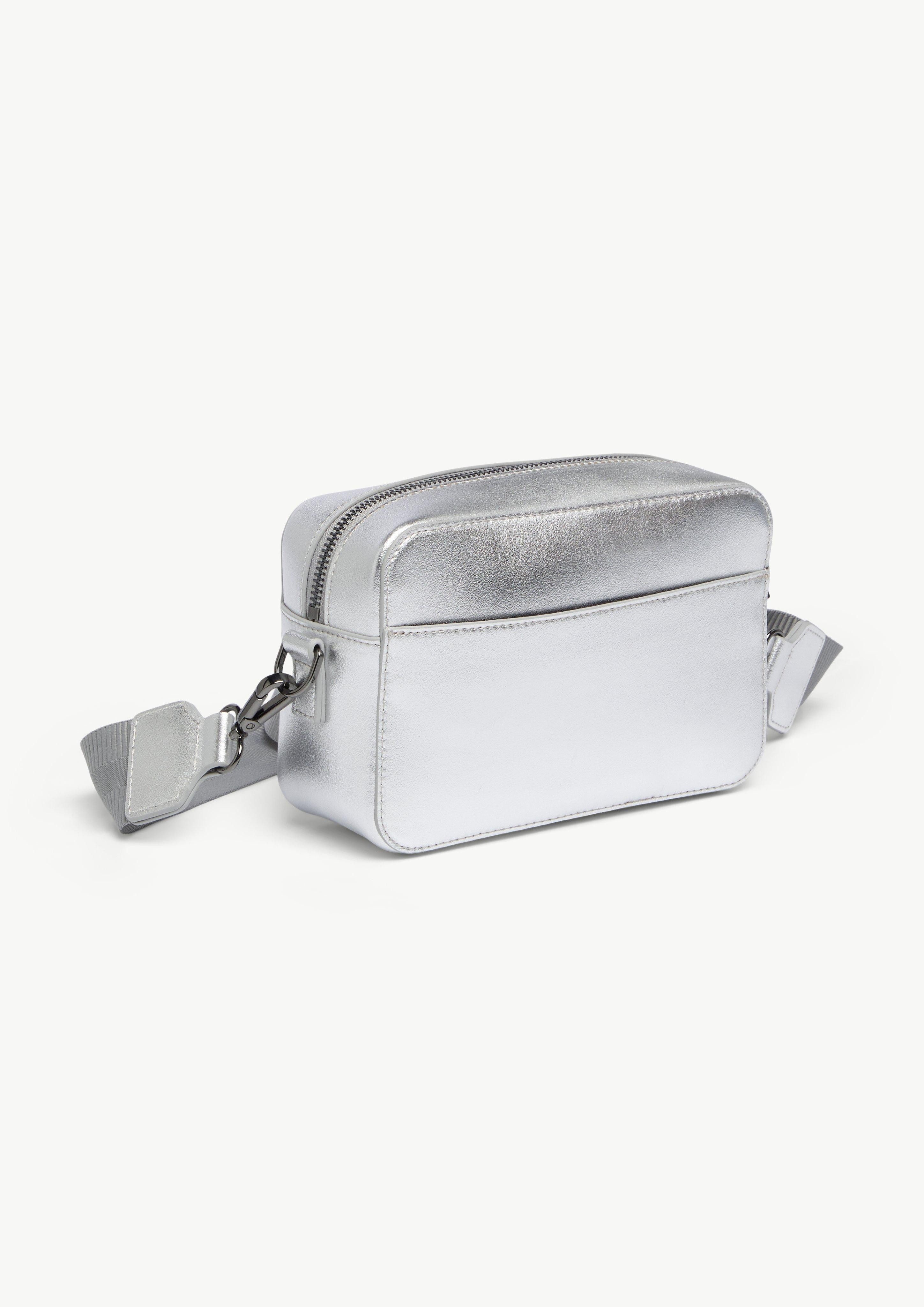 Comma Tragetasche Crossbody-Bag aus Rindsleder, Tragehenkel günstig online kaufen