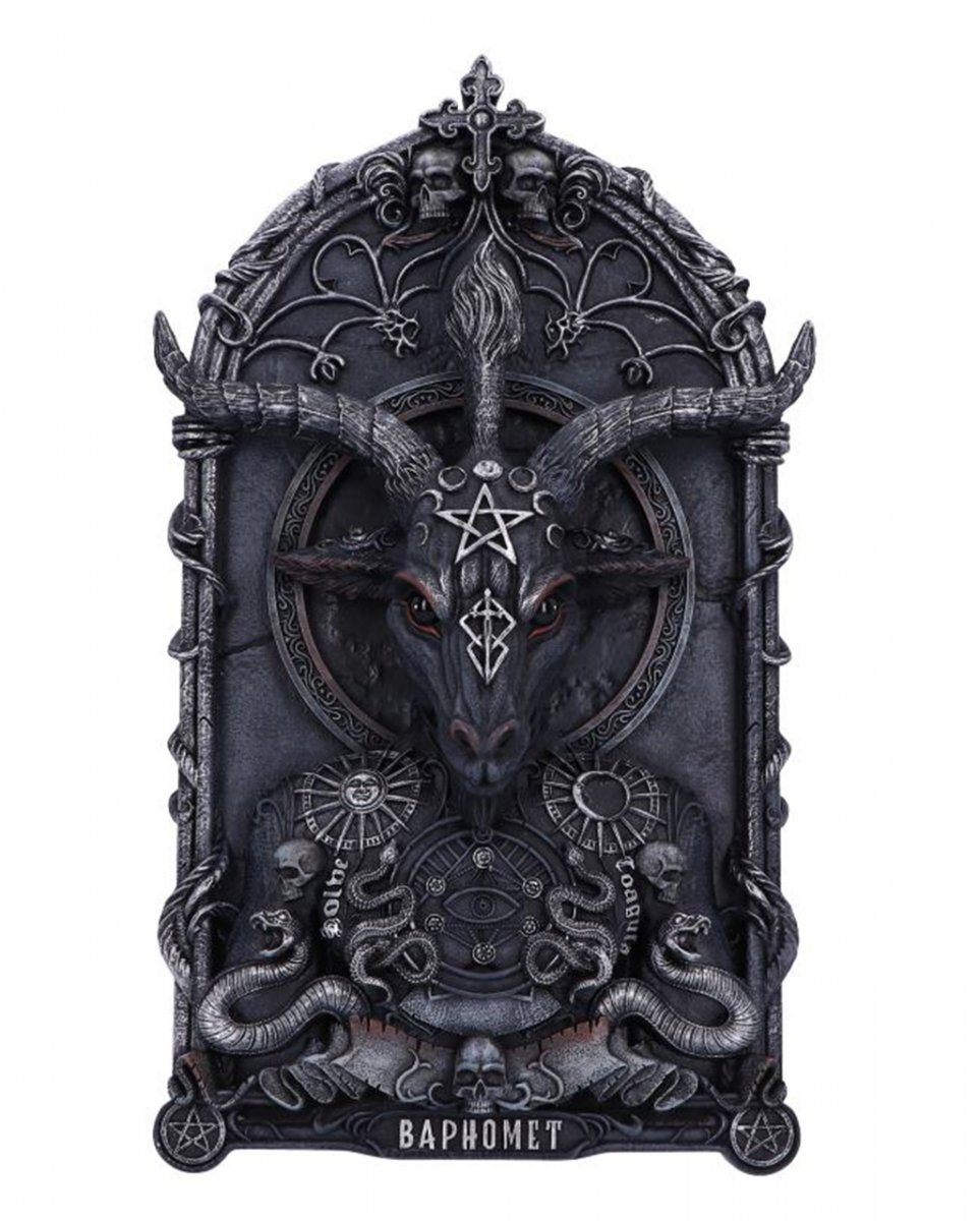 Dekofigur Baphomet's Invocation Wandrelief 30,5cm