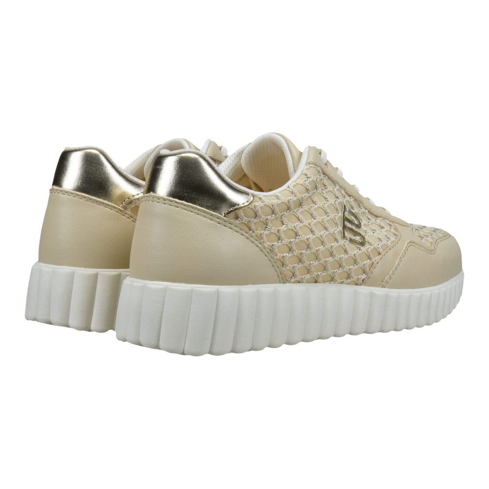 BAGATT TT.BAGATT Damen Sneaker D31-AI618-5069-5251 beige/gold Sneaker
