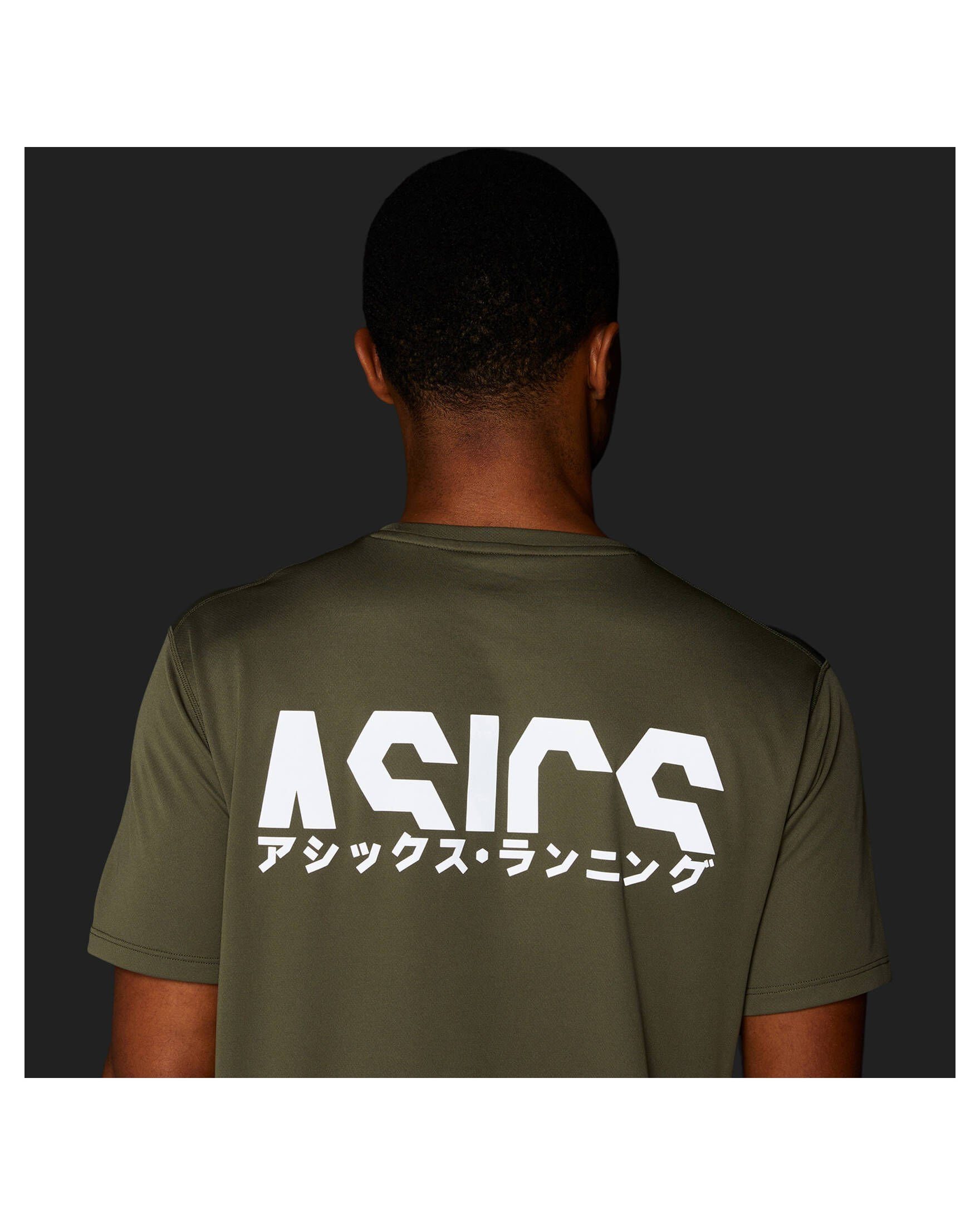 Asics (1-tlg) KATAKANA Laufshirt Herren Laufshirt