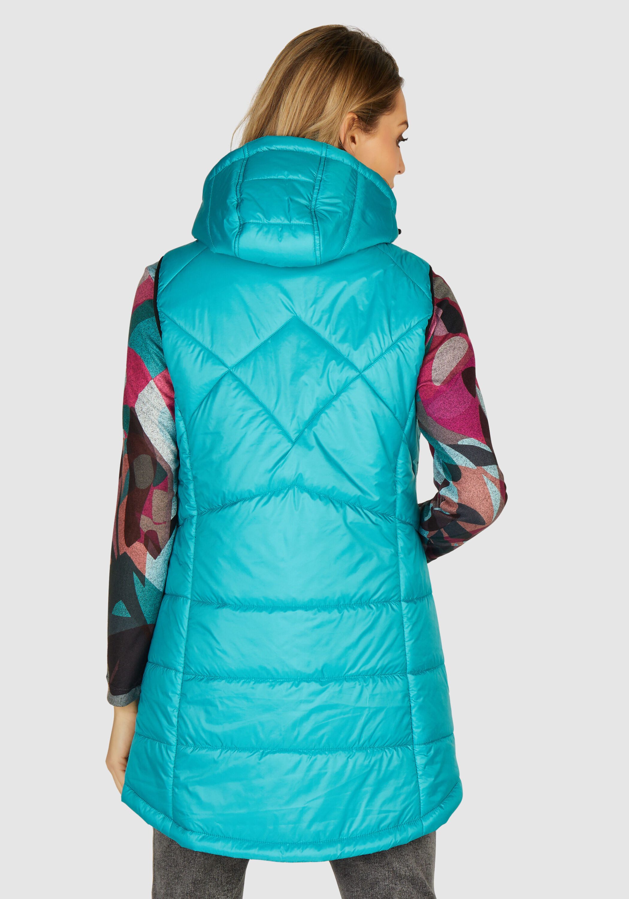 NAVIGAZIONE Steppweste mit abnehmbarer Kaputze