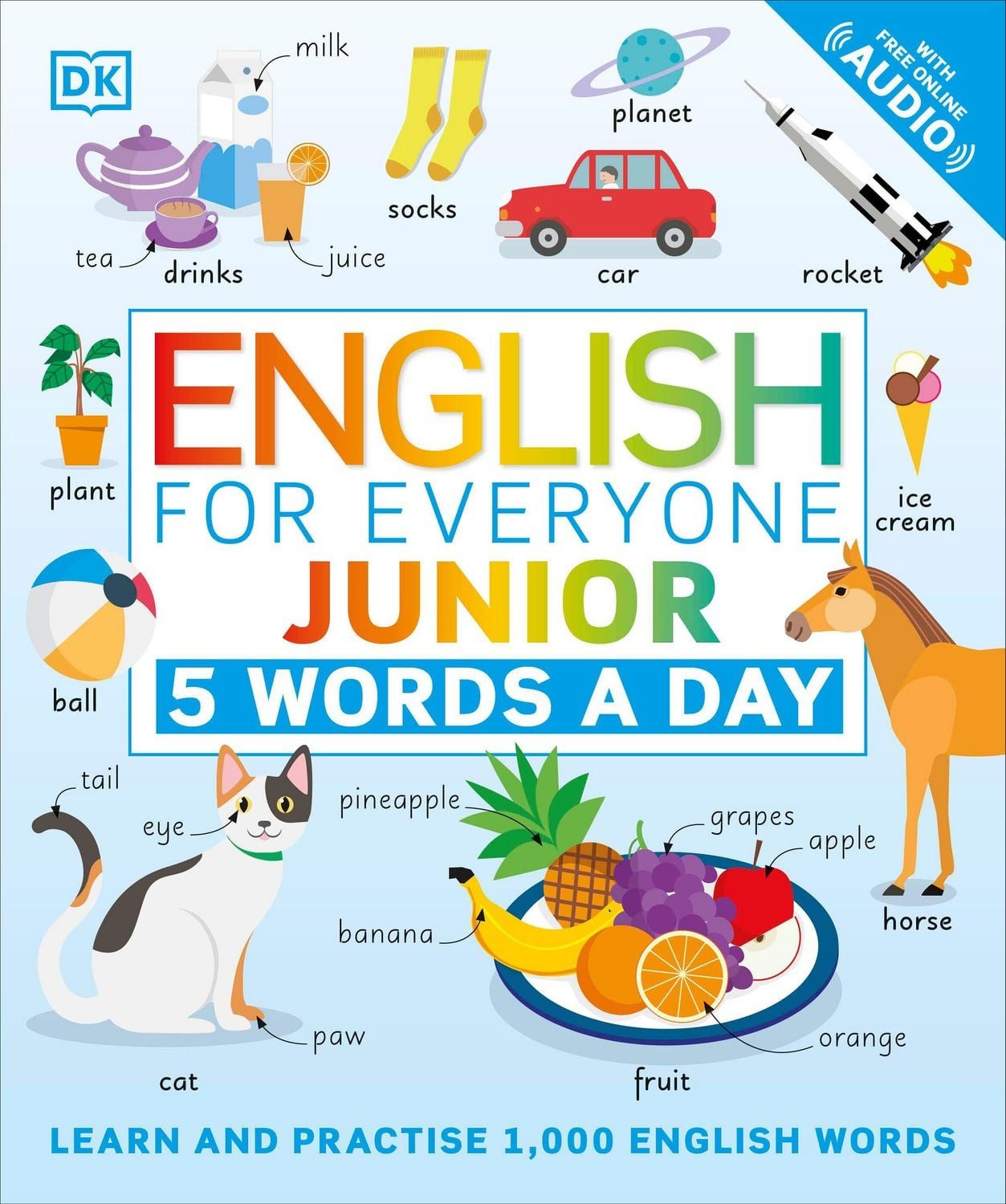 English for Everyone Junior: 5 Words a Day / DK