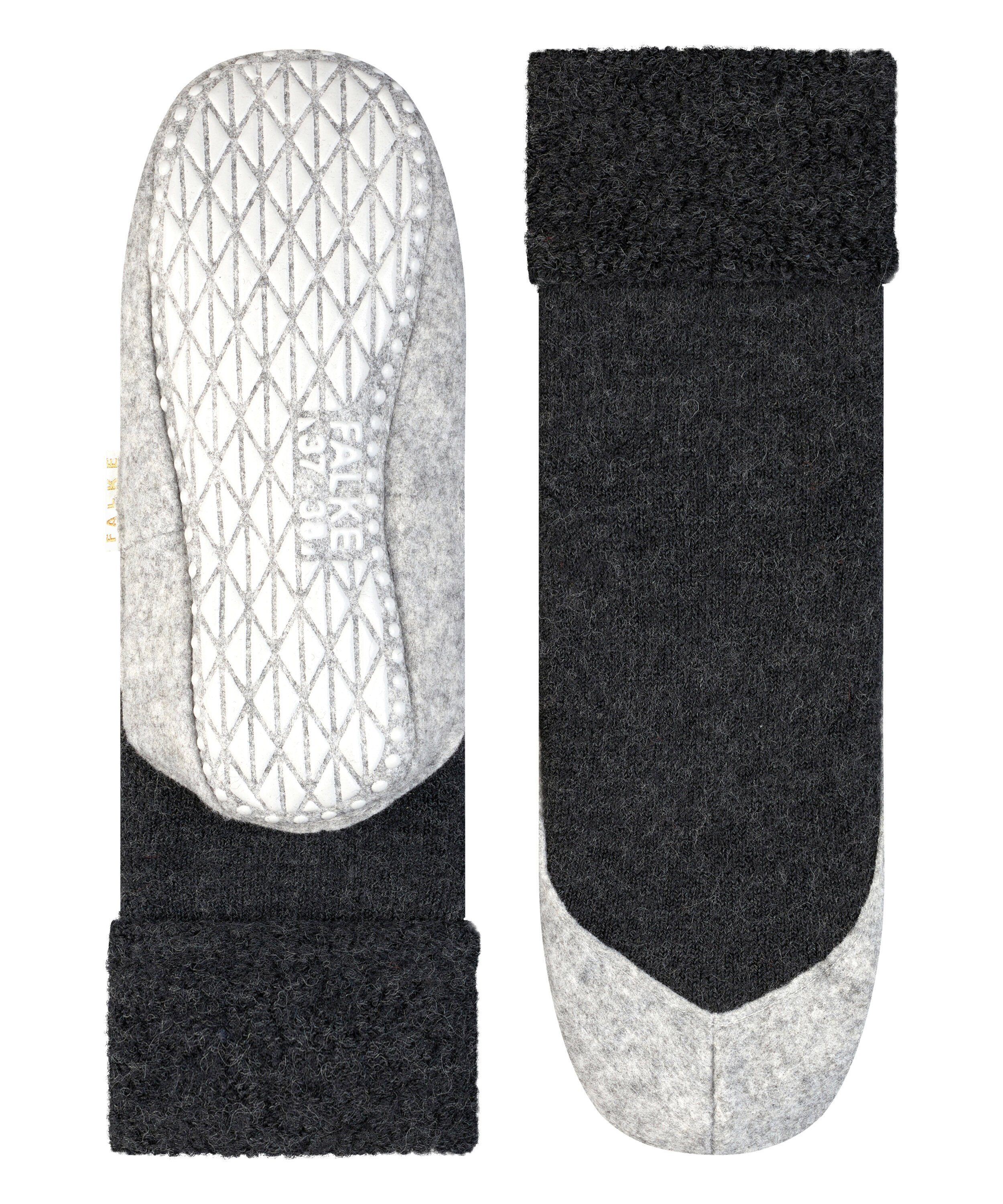 Cosyshoe mel. FALKE (3099) (1-Paar) Socken anthracite
