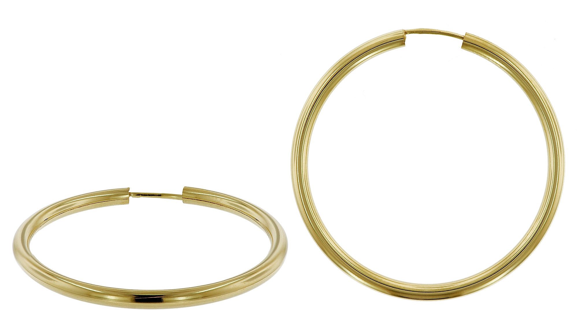 trendor Paar Creolen Gold 333 / günstig online kaufen
