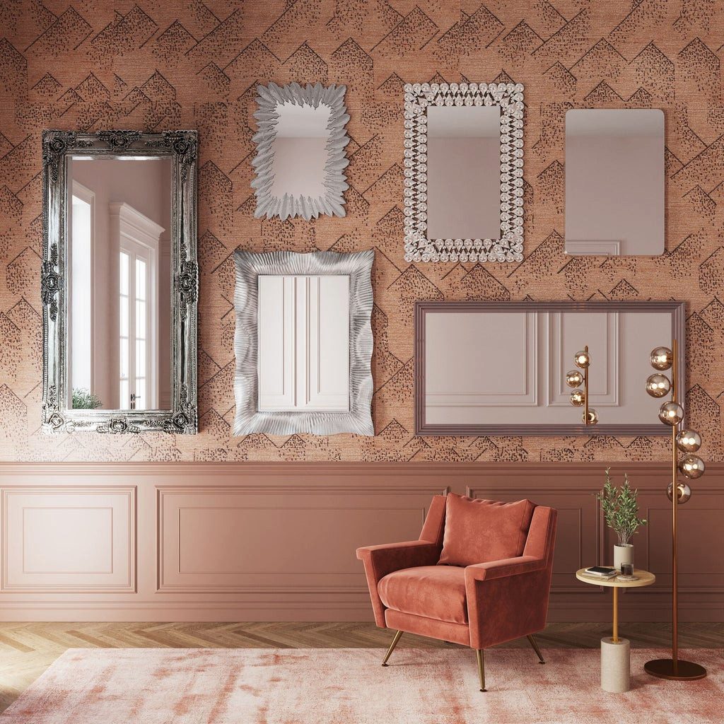 Kare Design Wandspiegel Royal Residence, mit Rahmen, 203x104 cm