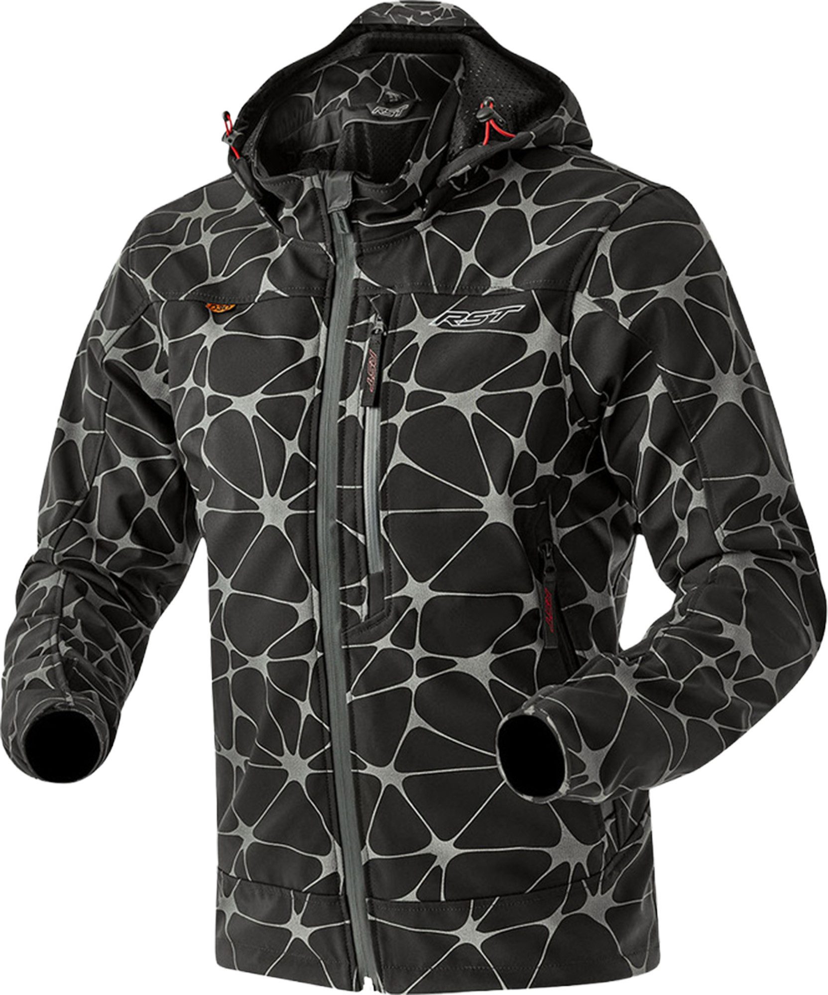 RST Motorradjacke Havoc D3O wasserdichte Motorrad Textiljacke Ellenbogenprotektoren enthalten,Schulterprotektoren enthalten