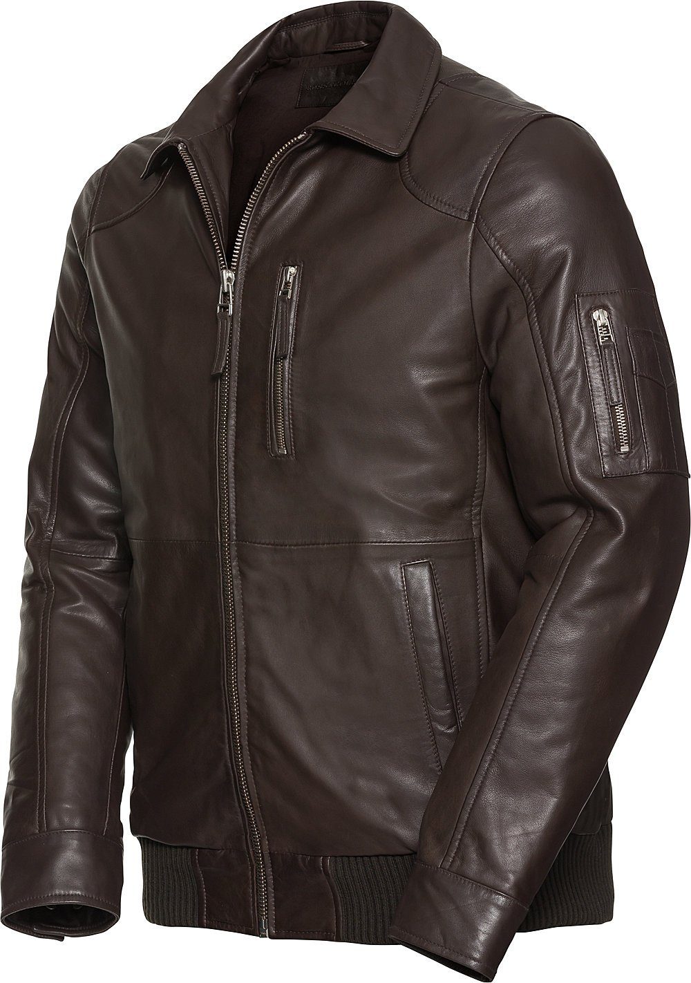 Lederjacke