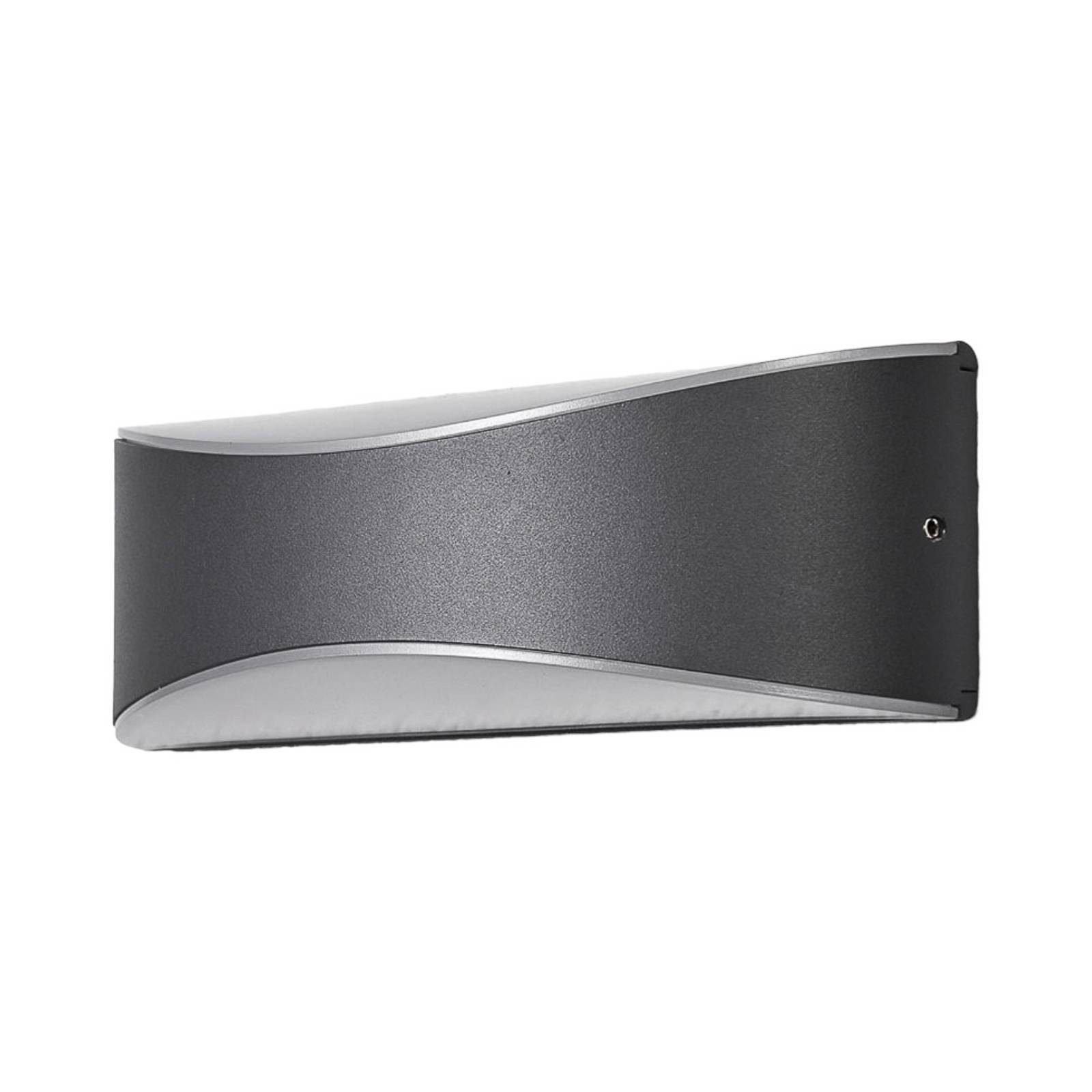 Lucande Außen-Wandleuchte Akira, LED - 9 W gesamt, warmweiß