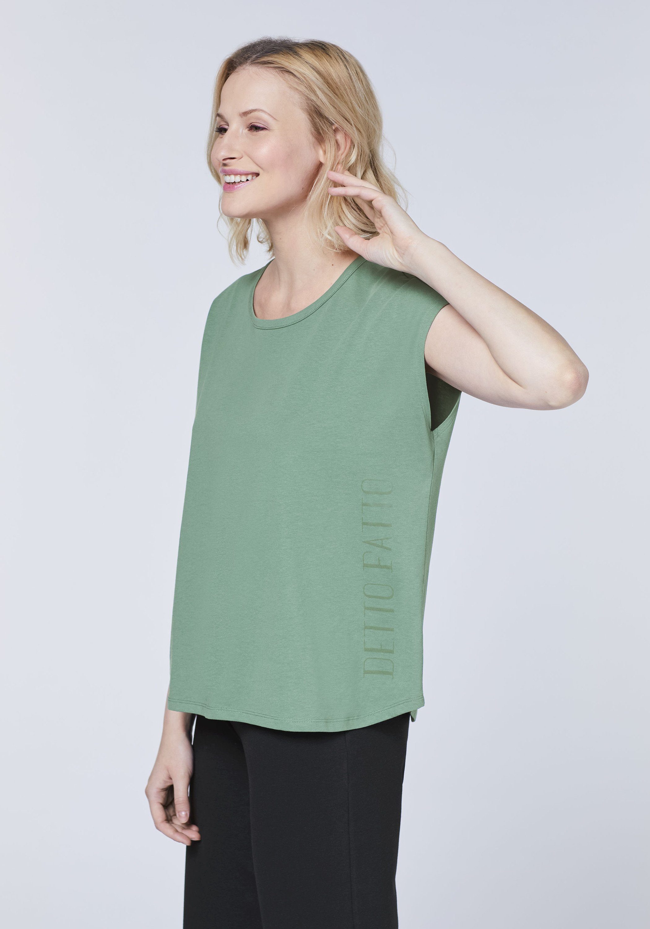 Detto Fatto T-Shirt in lässiger A-Linie günstig online kaufen