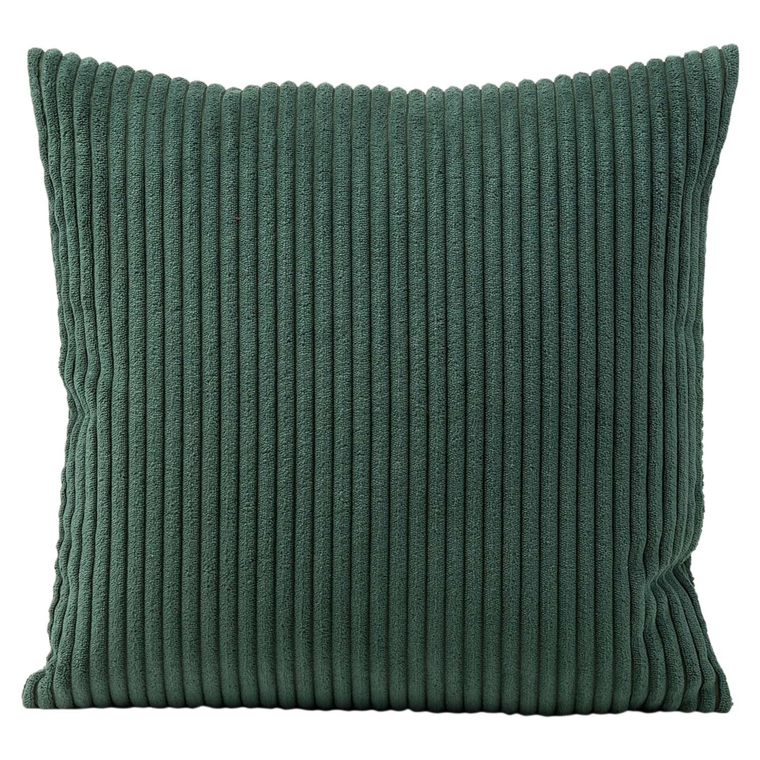 Gözze Kissenhülle ANAFI, Grün, Polyester, Cordoptik, 40 x 40 cm, (1 Stück)
