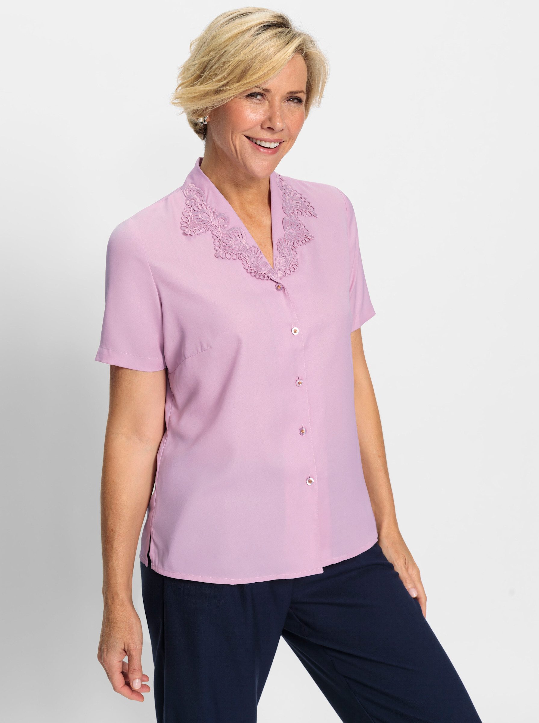 Witt Klassische Bluse Bluse Kurzarm