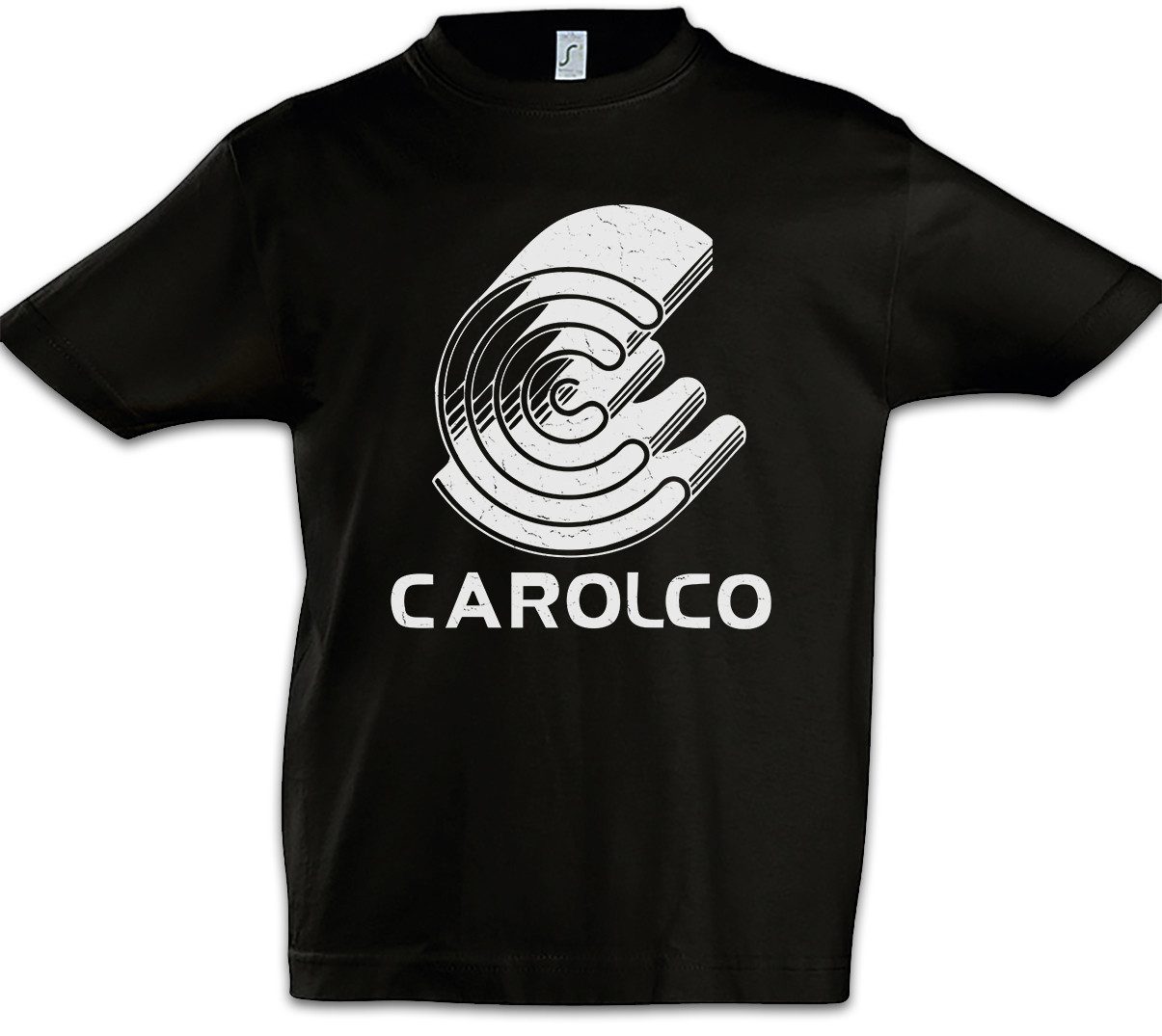 Print-Shirt Carolco Kinder T-Shirt Pictures Logo Film Movie Production Defunct