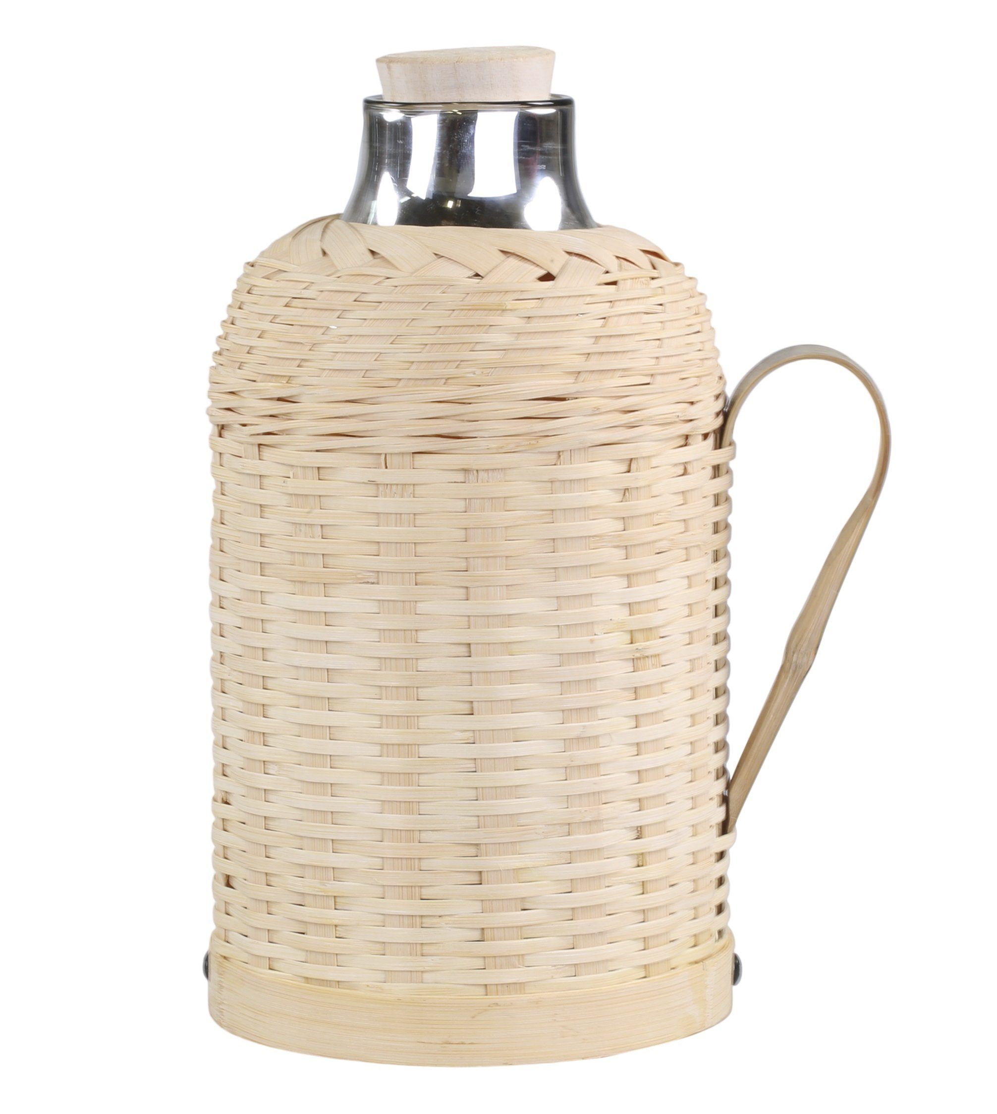 Chic Antique Isolierkanne Thermokanne m. Geflecht in Bambus 1,3 L Chic Antique 61602-00 Beige. € 39,95, (€ 39,95 pro 1 Stk).