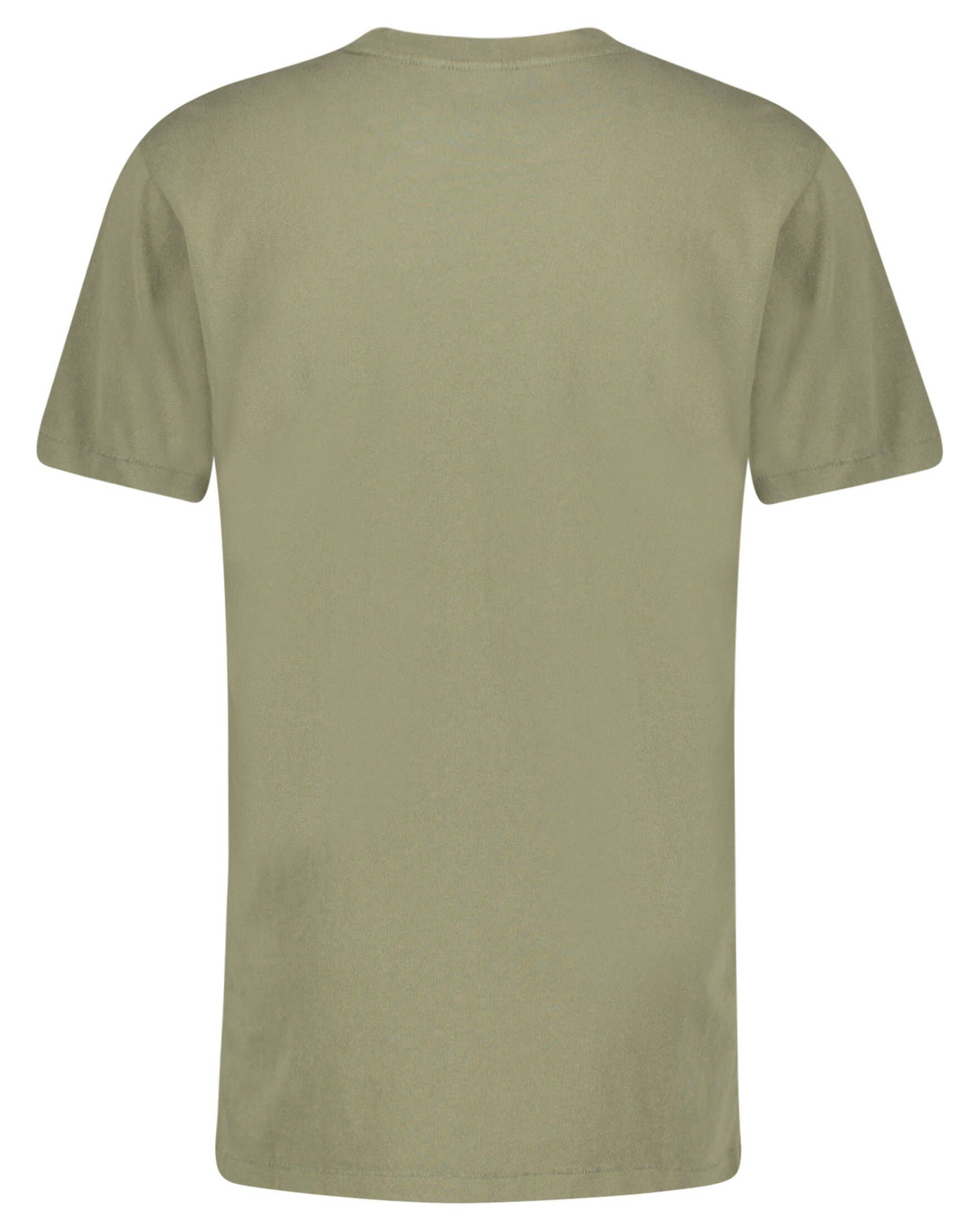 (44) T-Shirt "Center khaki (1-tlg) G-Star Logo" RAW Herren T-Shirt Chest