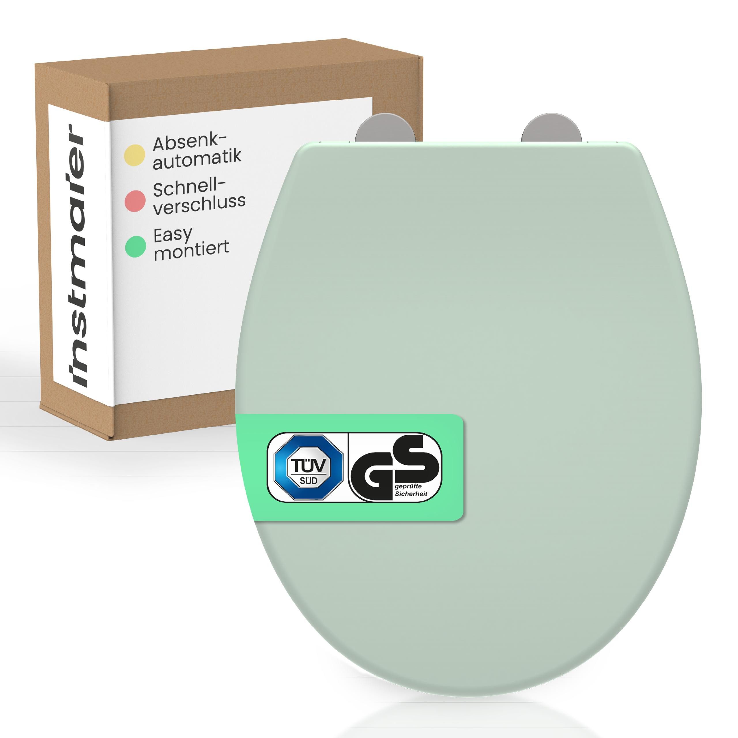 instmaier WC-Sitz instmaier Helma, Toilettendeckel mit Absenkautomatik, Abs günstig online kaufen