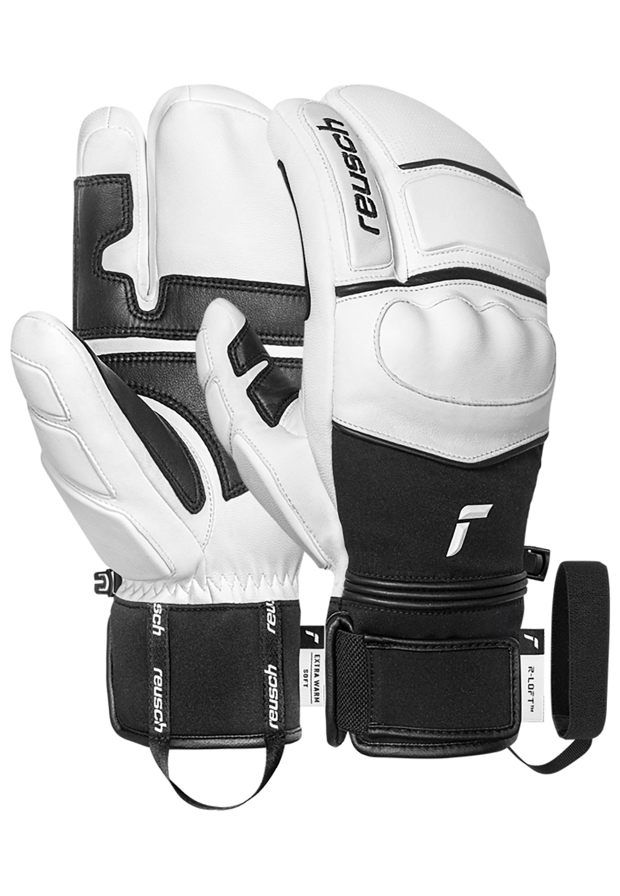 Reusch Fäustlinge World Champ Lobster mit winddichter und atmungsaktiver Funktion