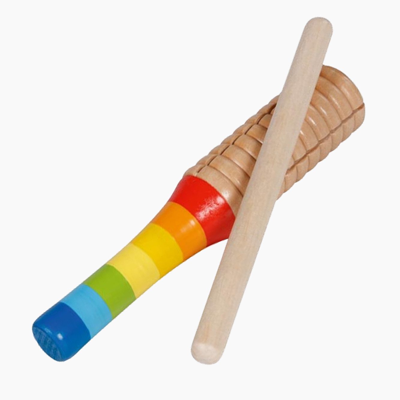 Spielzeug-Musikinstrument Tonblock Regenbogen