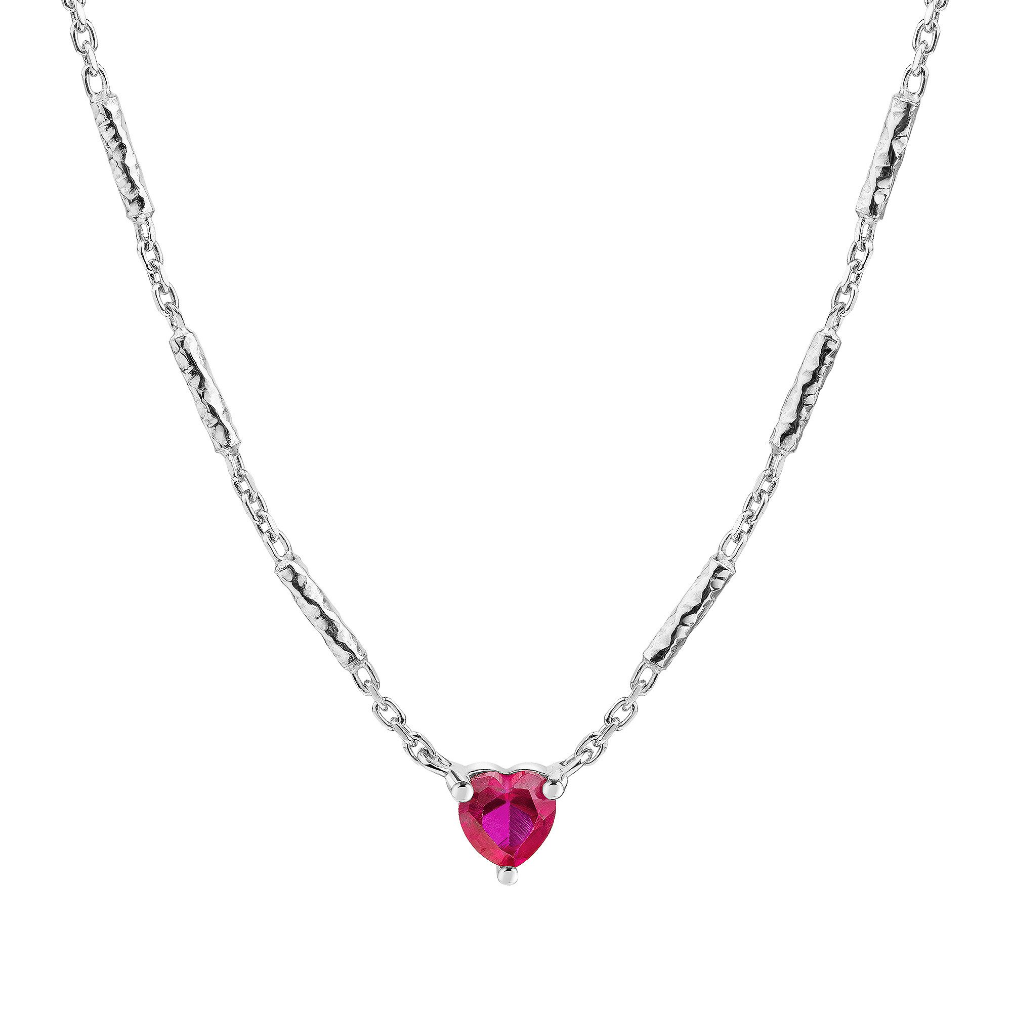 Kette mit Anhänger Schmuck Geschenk Silber 925 Halsschmuck Halskette Herz