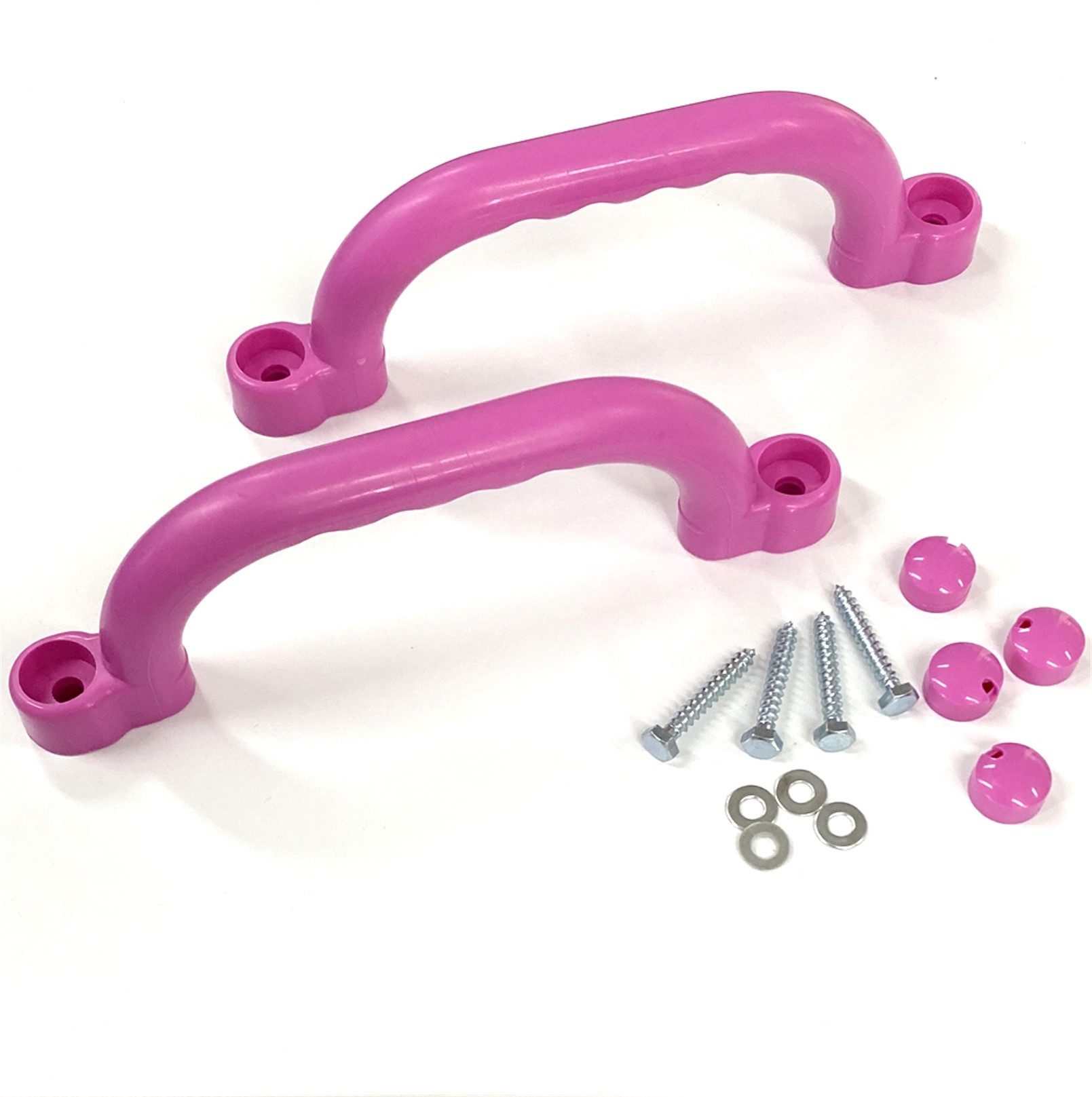 Loggyland Spielturm-Erweiterung Handgriffe 2 Set, verfügbare Farben pink, apfelgrün, grün, grau, blau, türkis, rot, gelb