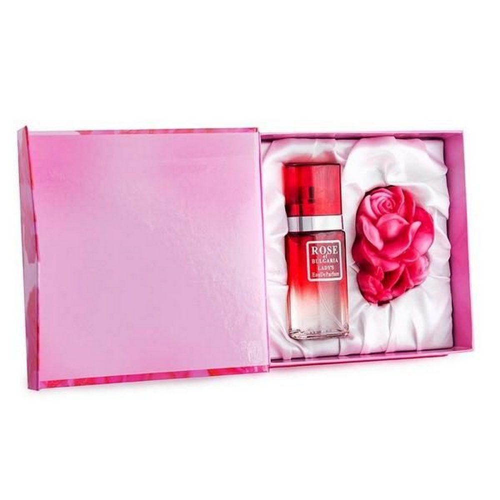 Biofresh Cosmetics Pflege-Geschenkset Rose of Bulgaria – Parfüm 25 ml & Seife 40 g