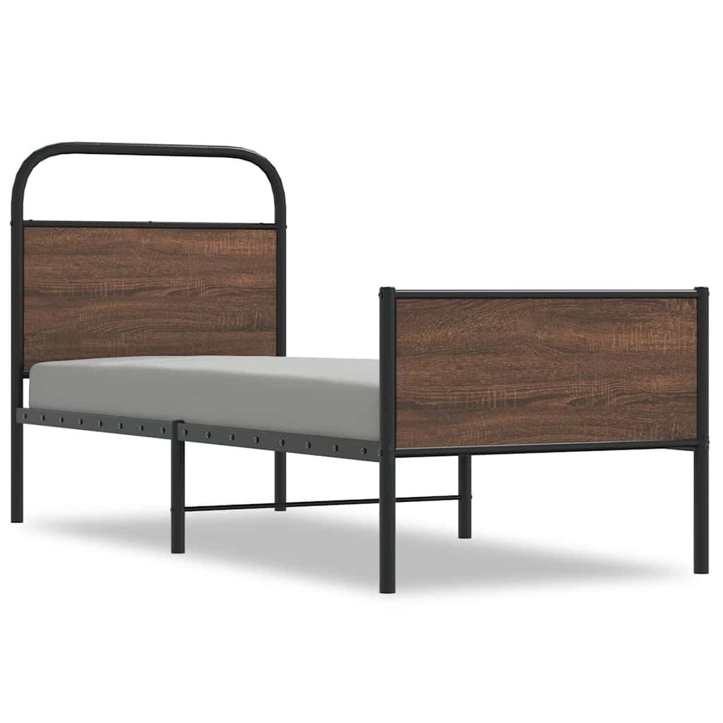 vidaXL Bett Bettgestell ohne Matratze 75x190 günstig online kaufen
