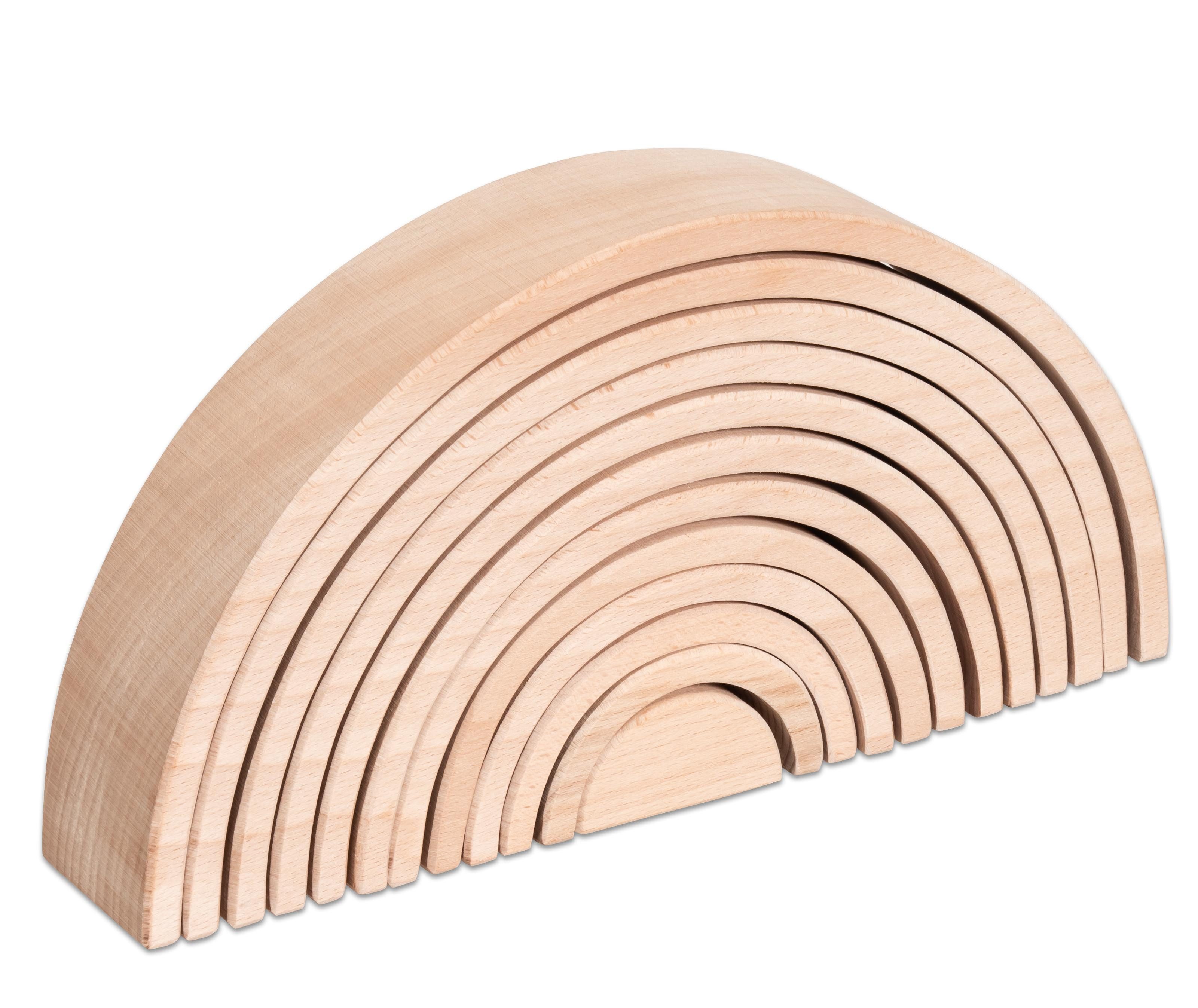 Betzold Regenbogen, Buche natur Spielbausteine