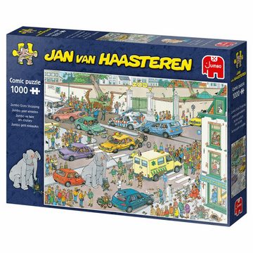 Jumbo Spiele Puzzle Jan van Haasteren Jumbo geht einkaufen 1000 Teile, 1000 Puzzleteile