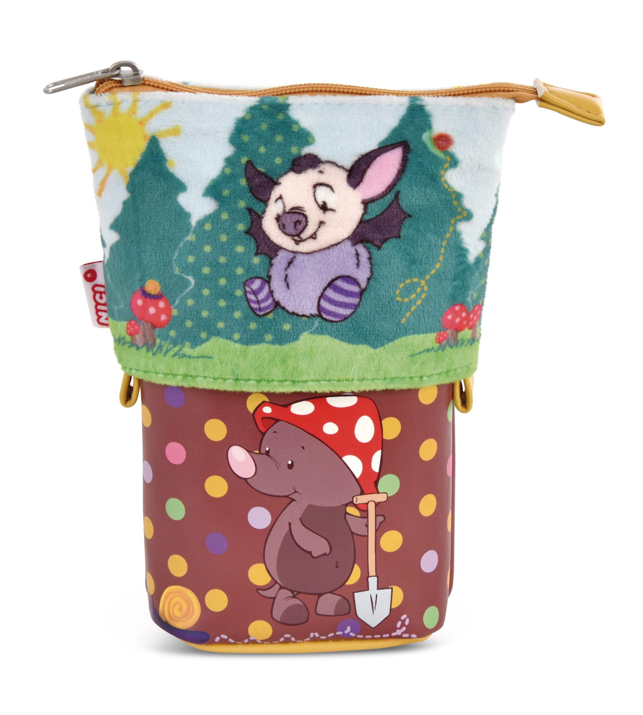 Nici Federmäppchen 48214- Forest Friends, 14 x 19,5 x 6,5 cm, (1-tlg)
