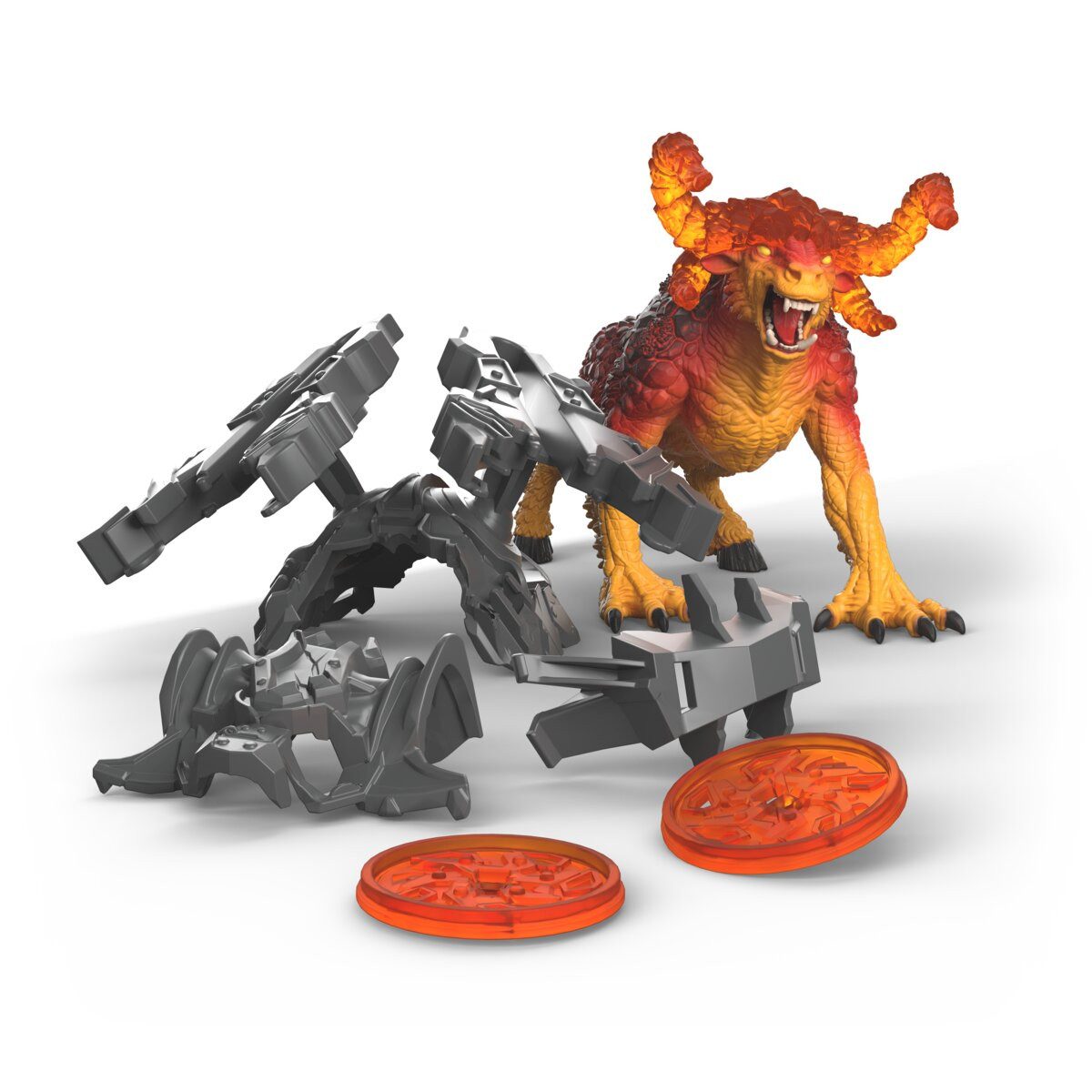 Schleich® Spielfigur ELDRADOR® CREATURES, Gladiator Lavabestie (42814)