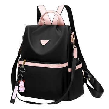 AquaBreeze Cityrucksack Rucksack damen klein Anti diebstahl (1-tlg., Aus pu Leder schultertasche Handtasche cityrucksack), Für frauen mädchen elegant für Reise Freizeit Einkauf Arbeit