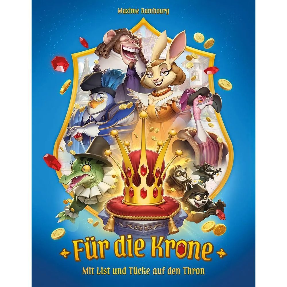 Asmodee Spiel Für die Krone