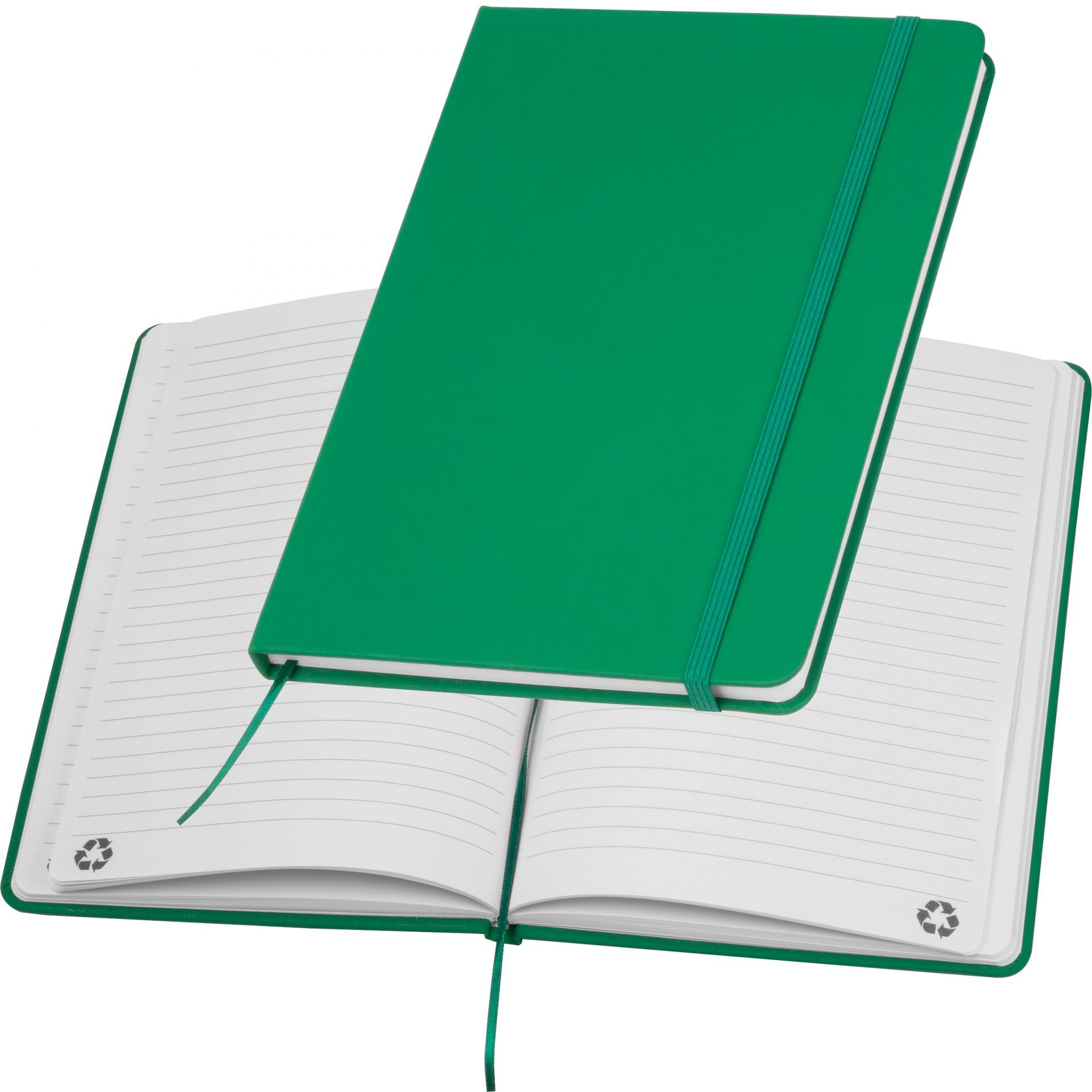 Notizbuch Notizbuch / DIN A5 / Umschlag aus PU / 160 linierte Seiten / Farbe: gr