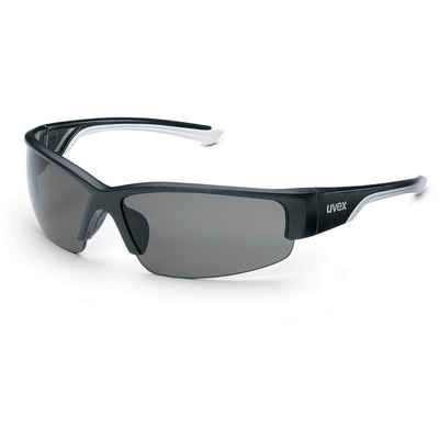 Uvex Arbeitsschutzbrille, (1St), polavision schwarz/weiß