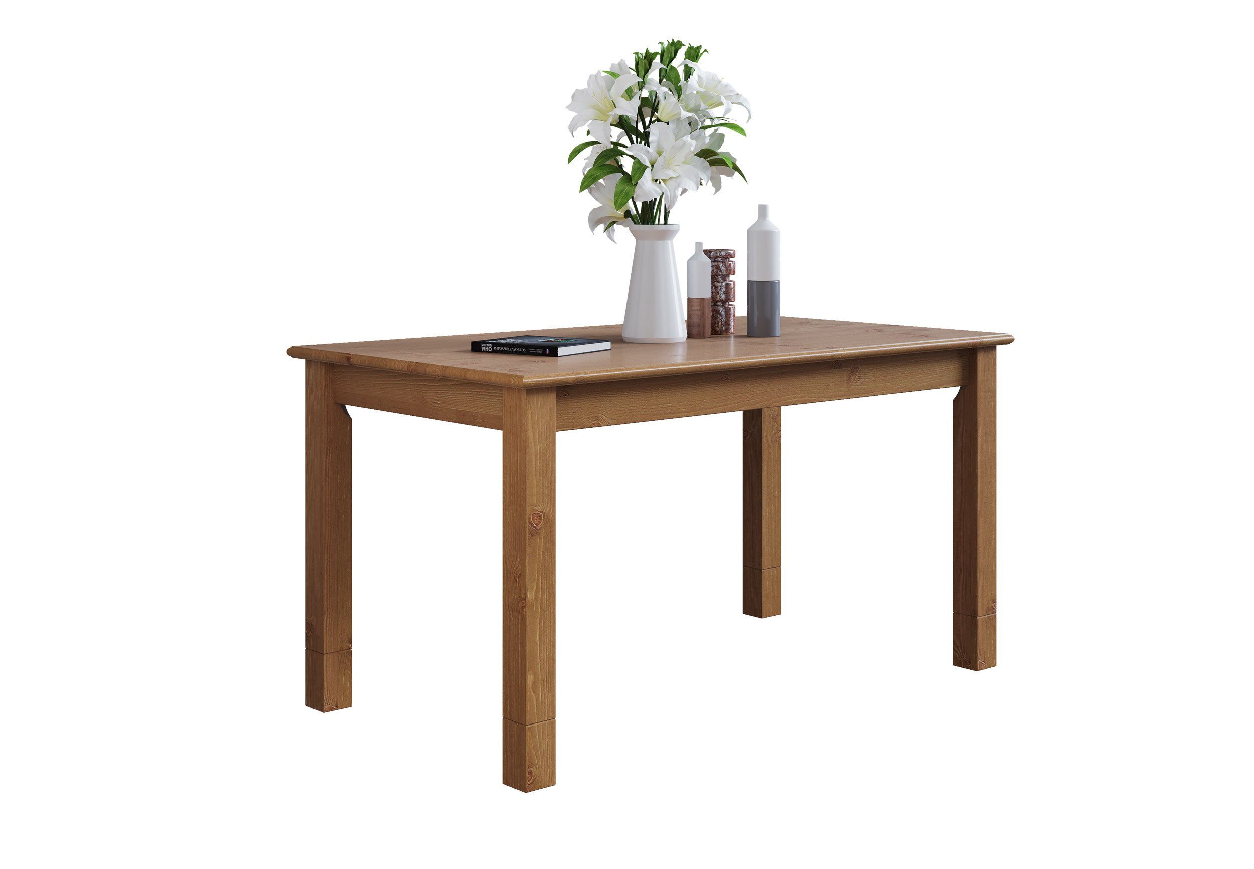 Home affaire Esstisch Rauna, Aus massiver Kiefer