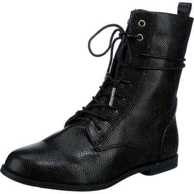 Inselhauptstadt Lace-Up Insel Ankle Boots Schnürstiefelette