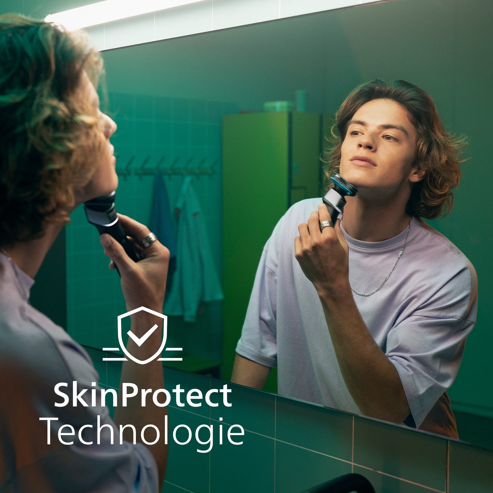 Philips Elektrorasierer Serie 5000X X5006/00, mit SkinProtect Technologie, nass und trocken verwendbar