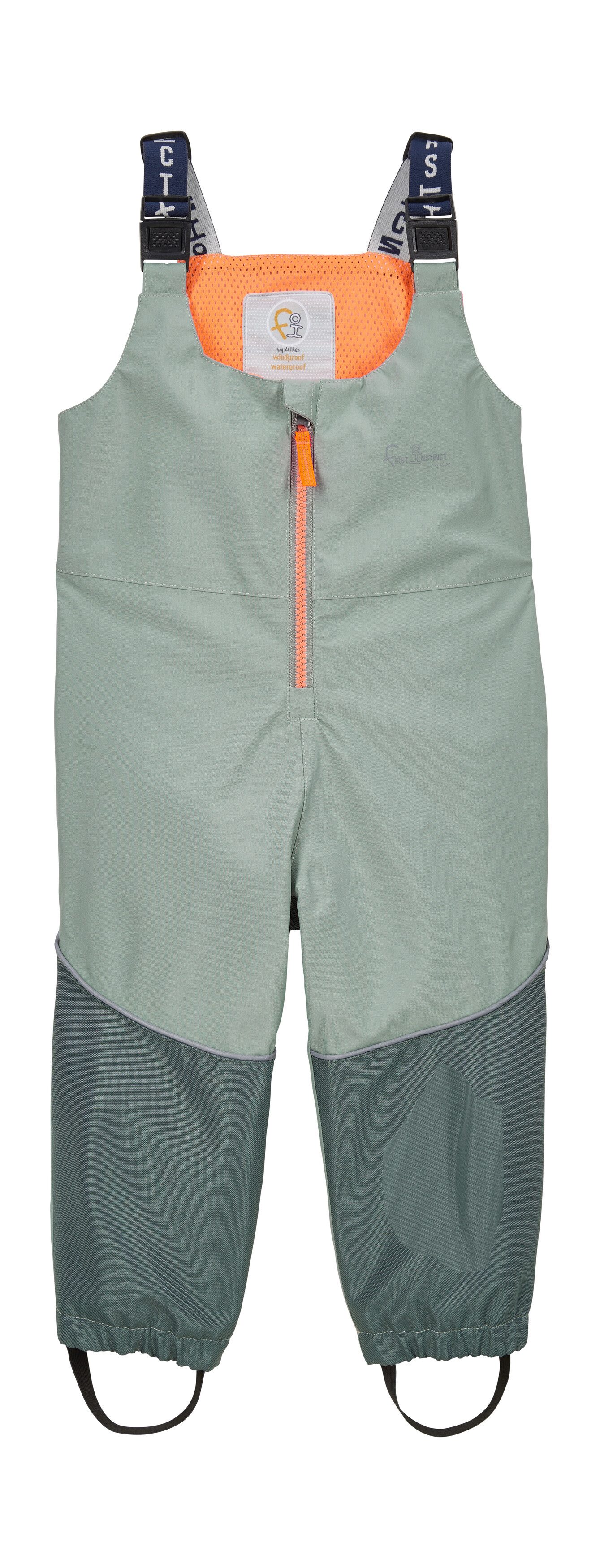 first instinct by killtec Funktionshose FIOS 15 MNS PNTS Wasserdicht, robust, verstellbar, pflanzenbasierte Imprägnierung