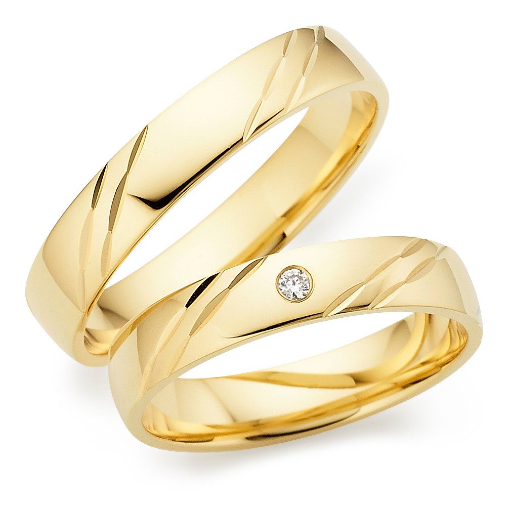 Phönix Trauring Schmuck Partnerring Ehering Verlobungsring Freundschaftsring, Made in Germany - wahlweise mit oder ohne Brillant