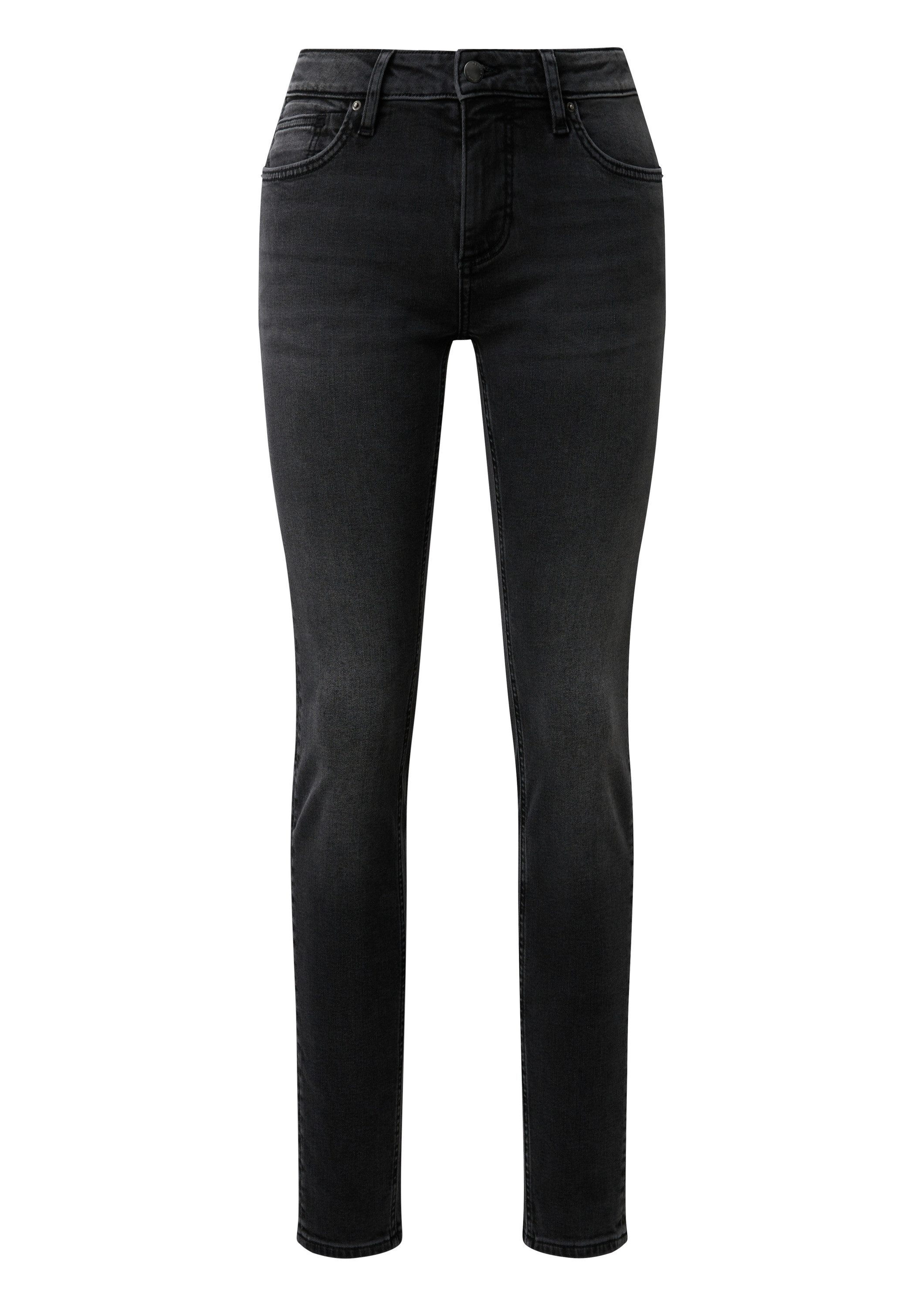 QS Skinny-fit-Jeans Jeans-Hose SADIE Jeans Sadie/Slim Fit/Mid Rise/Skinny L günstig online kaufen