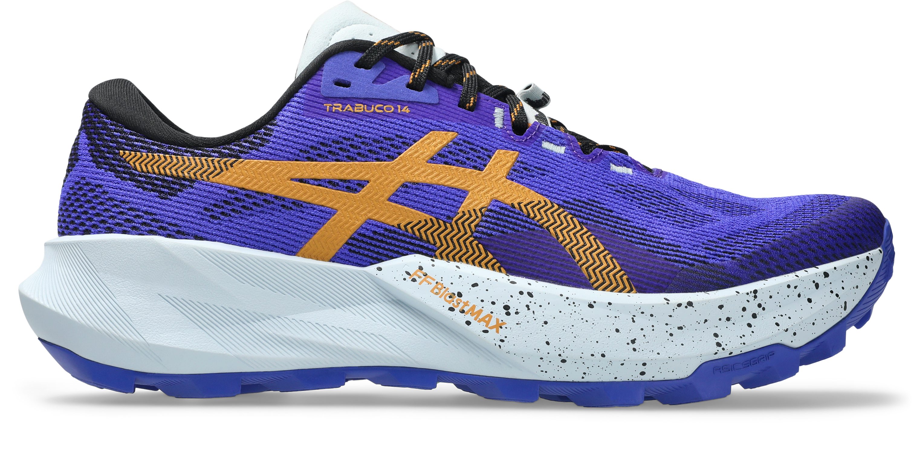 Asics TRABUCO 14 Trailrunningschuh profiliertes Laufsohlenprofil, mit Gummilaufsohle, mit Schnürung