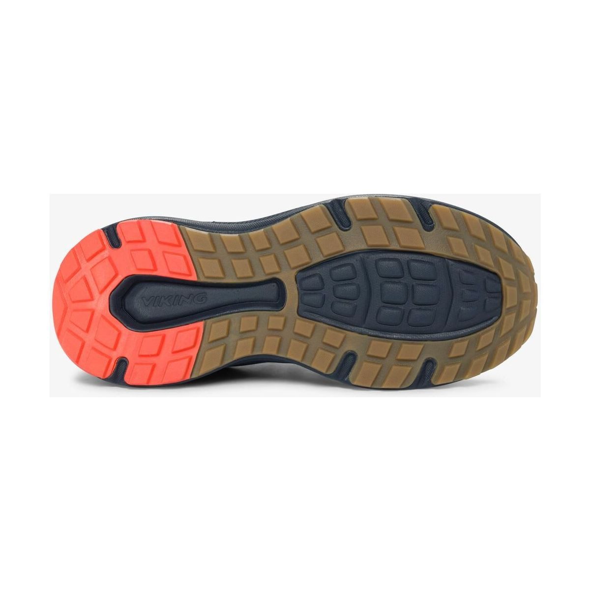 Viking Flow Hikingschuh Leichte, reflektierende Sneaker mit praktischer Zuglasche und