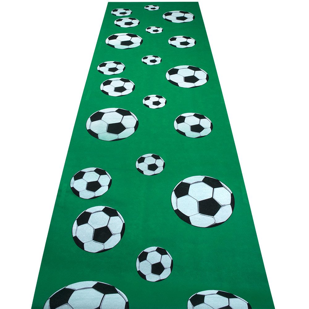 Boland Hängedekoration Teppich Fußball 450 x 60cm Grün