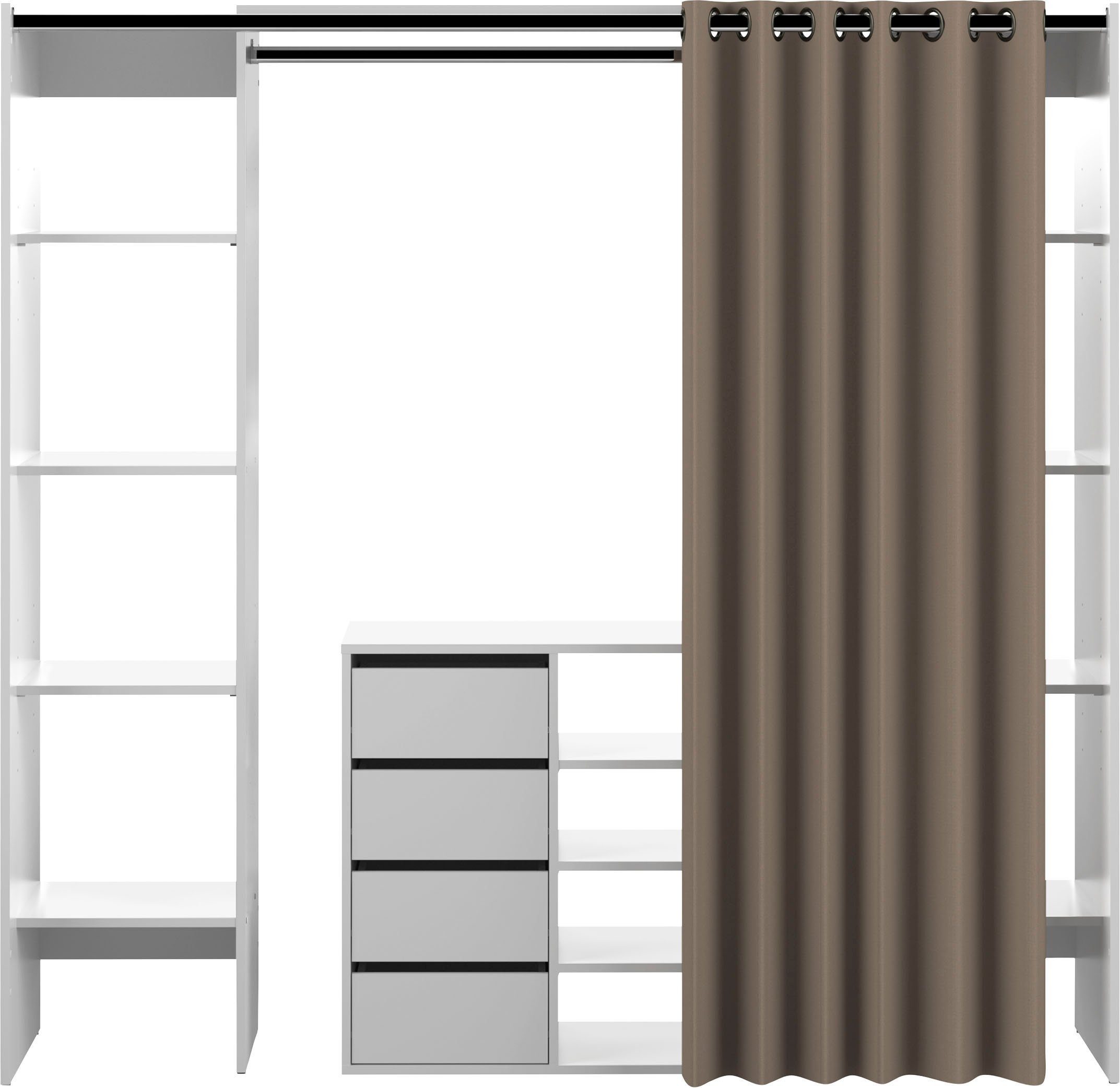 TemaHome Kleiderschrank TOM Ausziehbarer auf 185,3 cm, Stilvoll. Modern.  Zeitlos - Wohnen mit Temahome