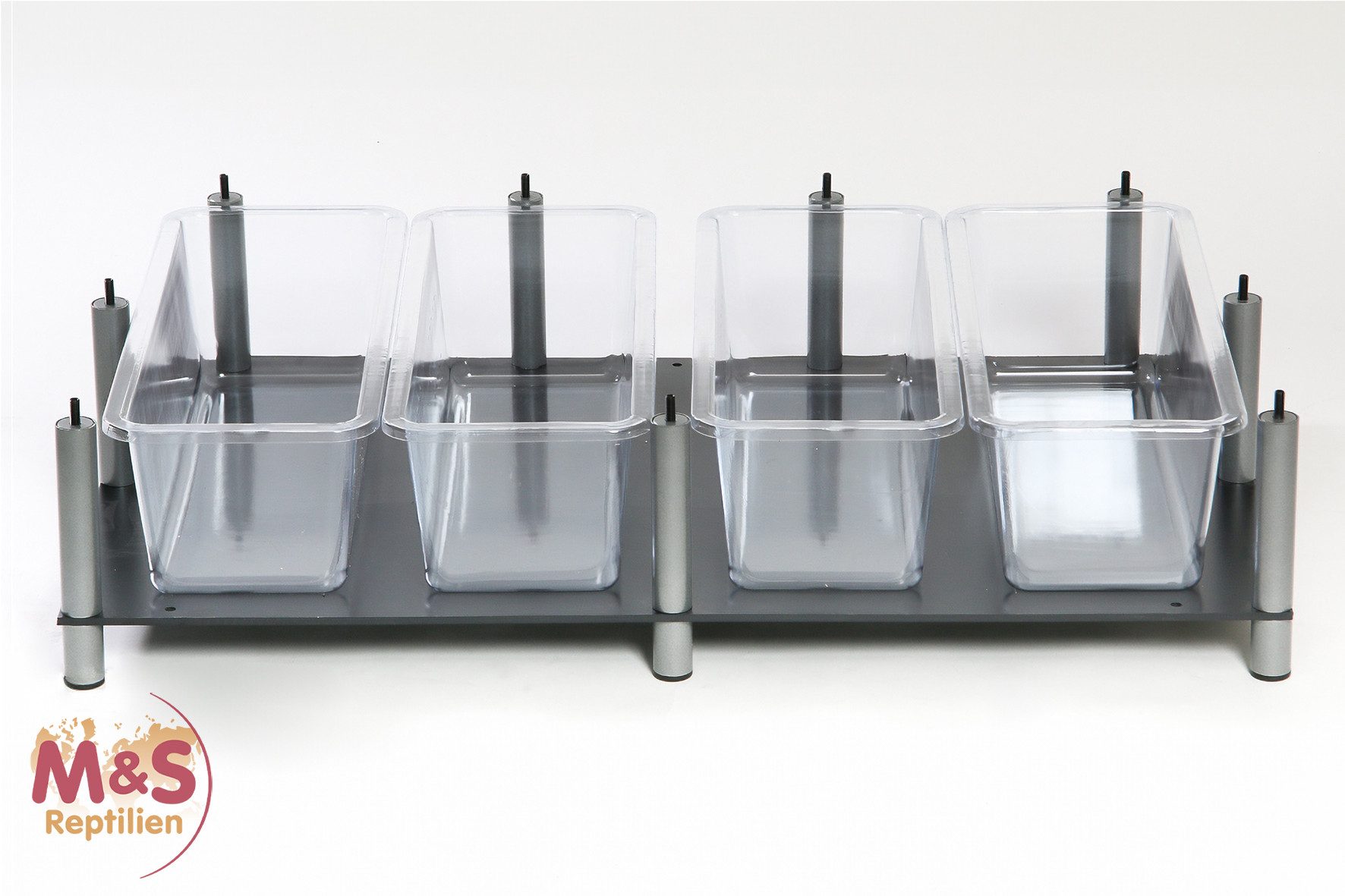 Terrarium M&S Rack Basis-System, JUNIOR '' Komplett '' 1 Etage (siehe Videoanle